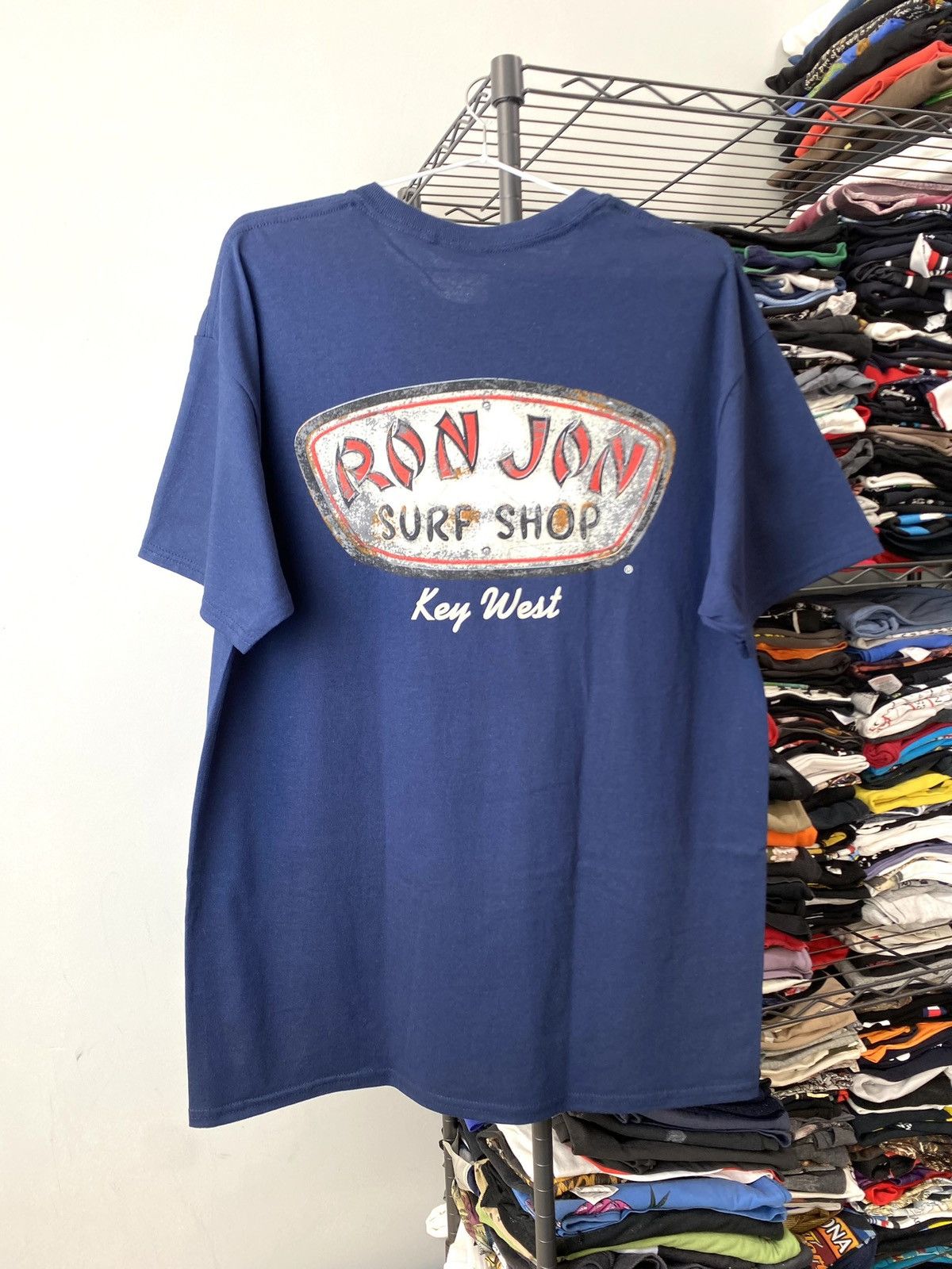 Ron Jon Surf Shop 00’s Vintage Ron Jon Surf Style Faded T Shirt O’Neill Size US M / EU 48-50 / 2 - 1 Thumbnail
