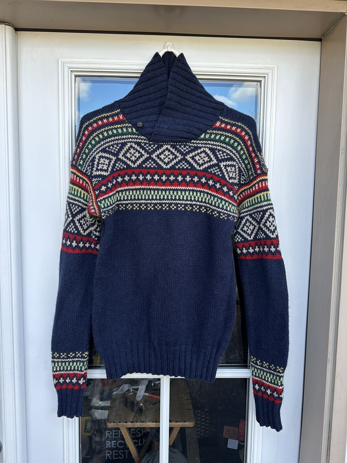 Japanese Brand × Polo Ralph Lauren × Ralph Lauren Gorgeous Rare Ralph Lauren Polo Cashmere Merino Knit Sweater Size US M / EU 48-50 / 2 - 7 Thumbnail