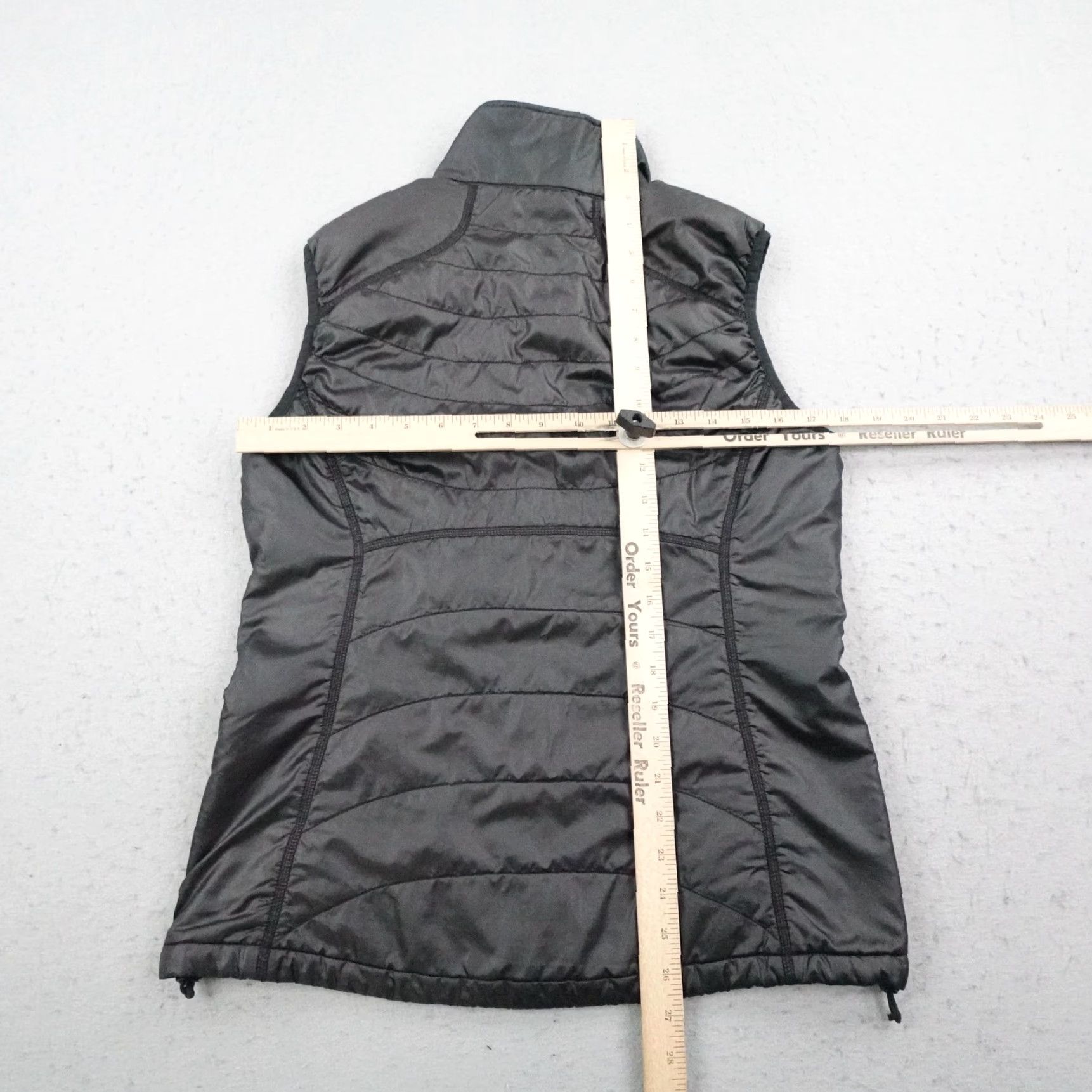 Vintage REI Vest Womens Medium Black Quilted Puffer Insulated Primaloft Full Zip Hiking Outfitwear Men/Women? Size M / US 6-8 / IT 42-44 - 6 Thumbnail