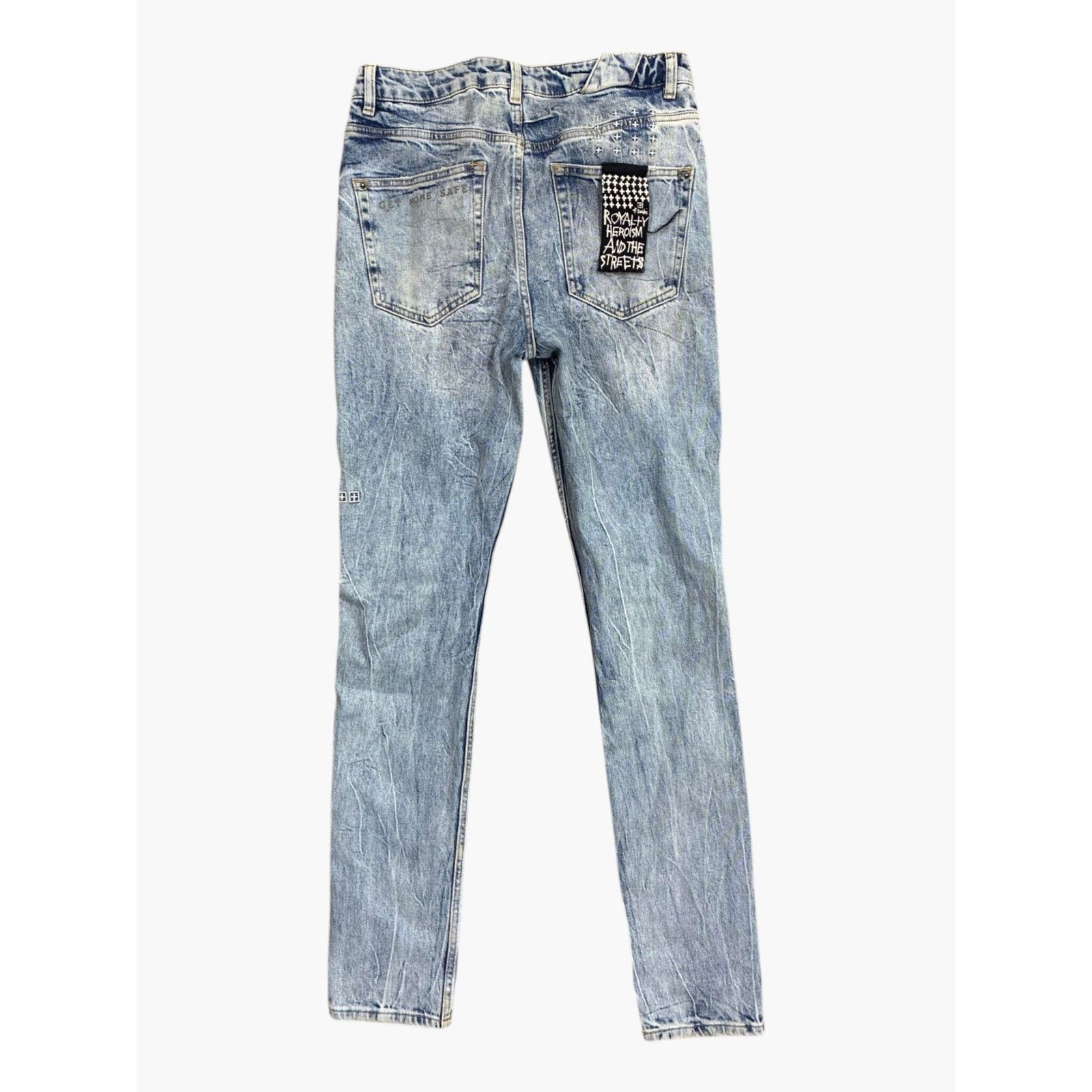 Ksubi Ksubi Knee Rip Light Wash Jeans Size US 32 / EU 48 - 2 Thumbnail