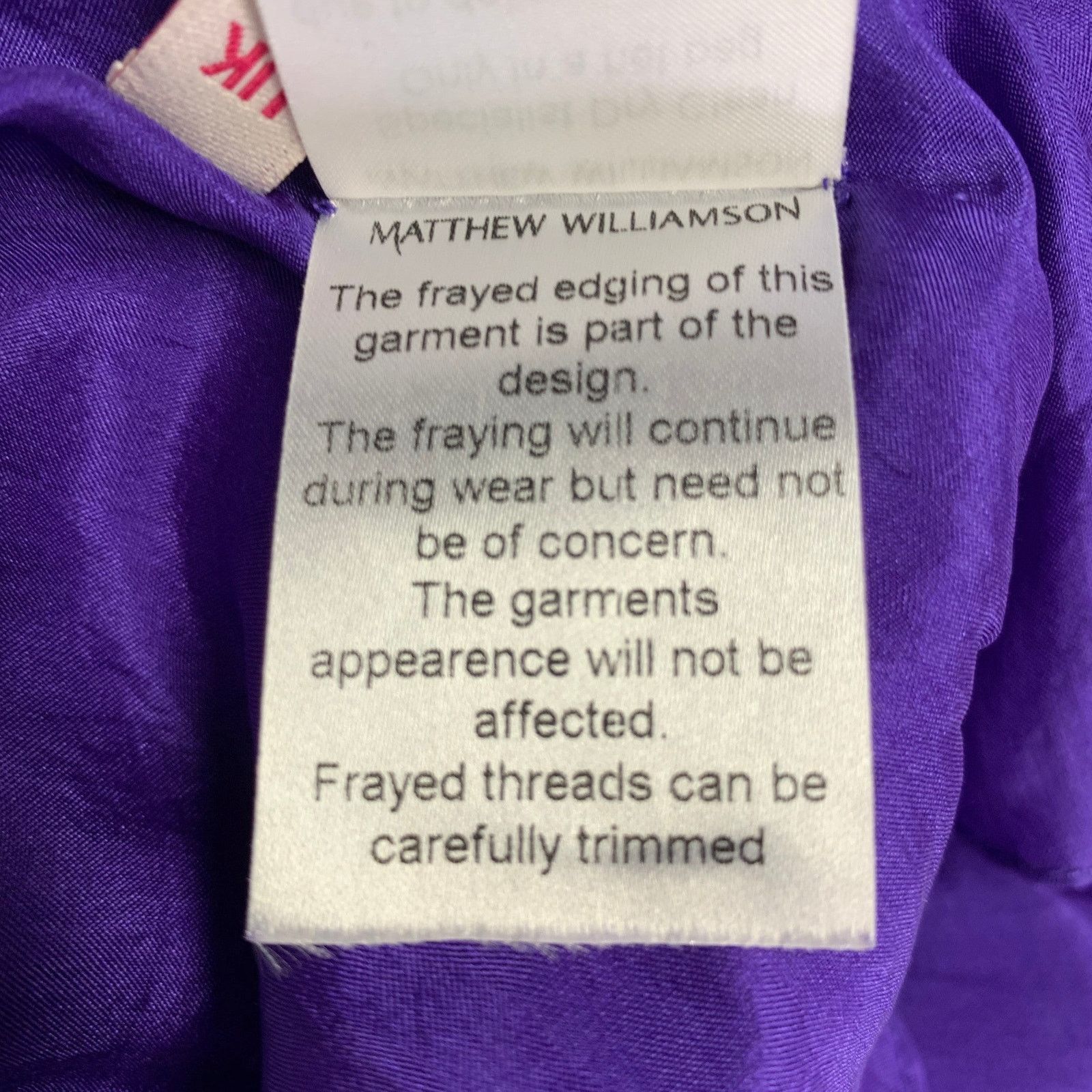Matthew Williamson Size 10 Purple Gold Silk Embroidered Sleeveless Dress Size L / US 10 / IT 46 - 11 Thumbnail