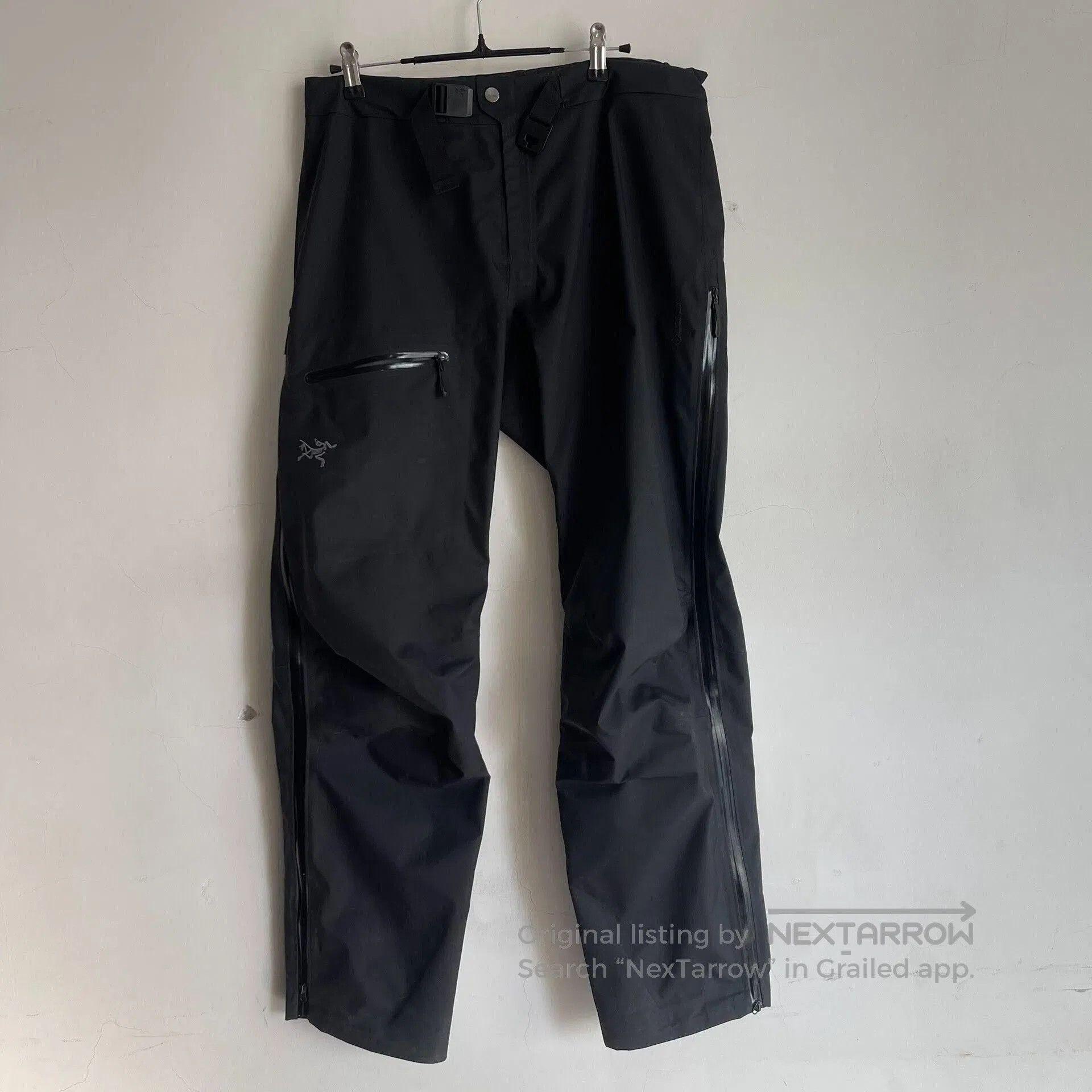 Arcteryx BETA Pants Men's Black Windproof.