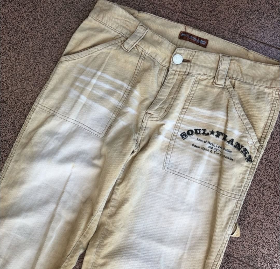 Tornado Mart Japanese flare distressed denim nice design Size US 30 / EU 46 - 4 Thumbnail