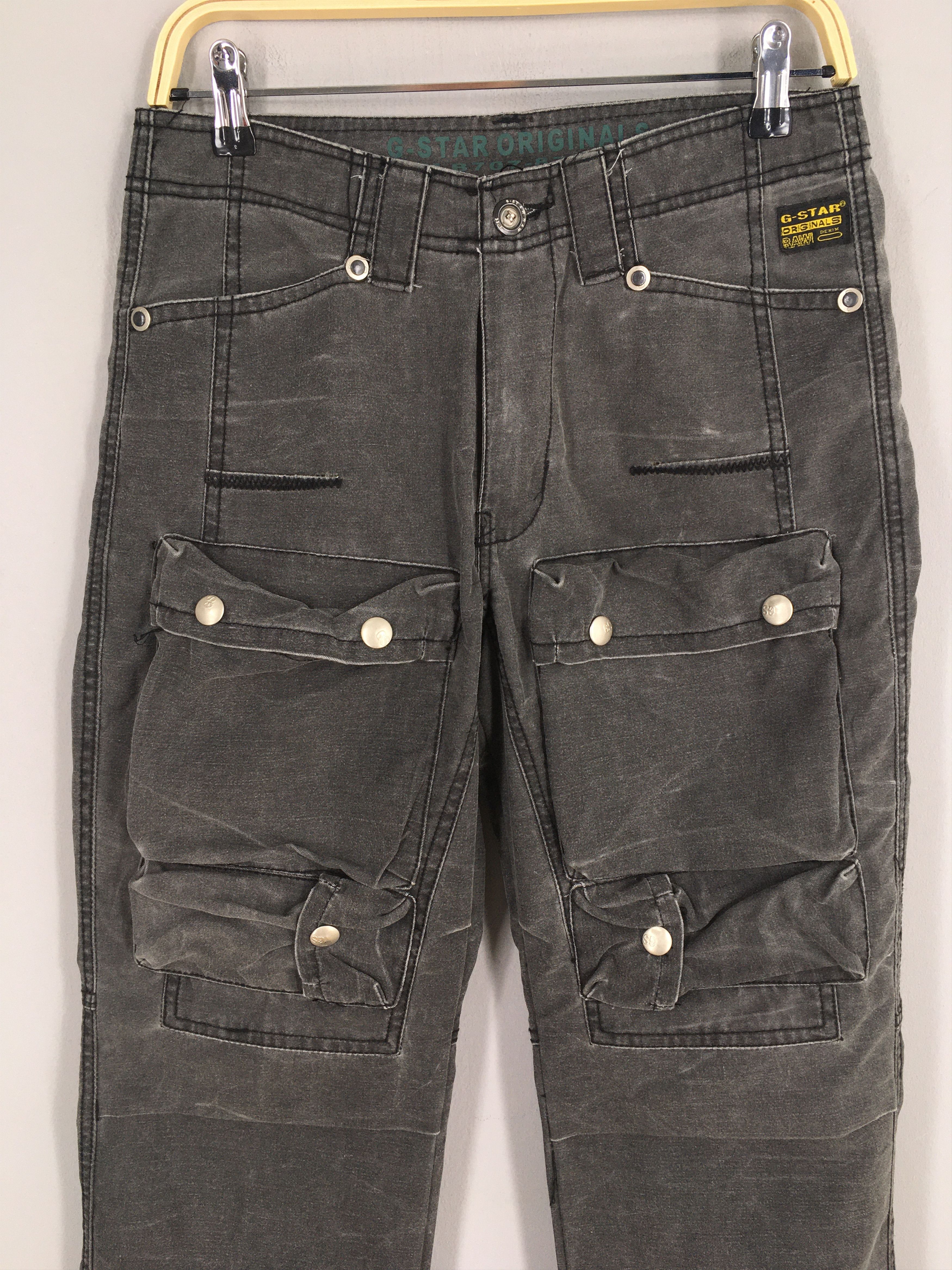 G-Star Size 28x28 G Star Original Raw Denim Cargo Pants S1676 Size US 28 / EU 44 - 2 Thumbnail