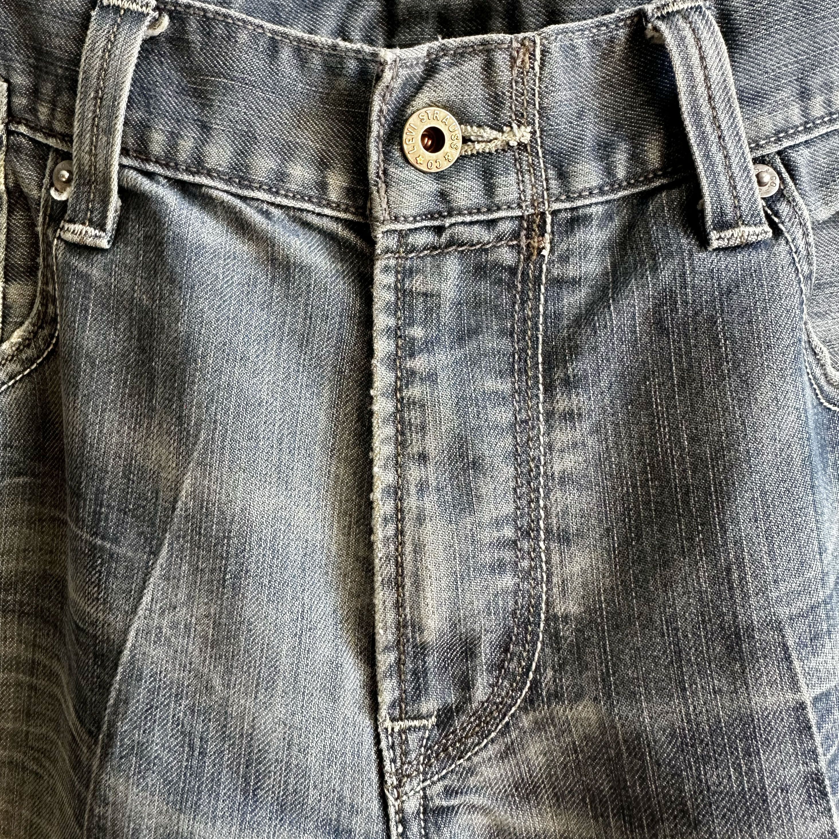 Levi's × Levi's Vintage Clothing Levis 514 straight jeans cropped distressed denim Size US 33 - 3 Thumbnail
