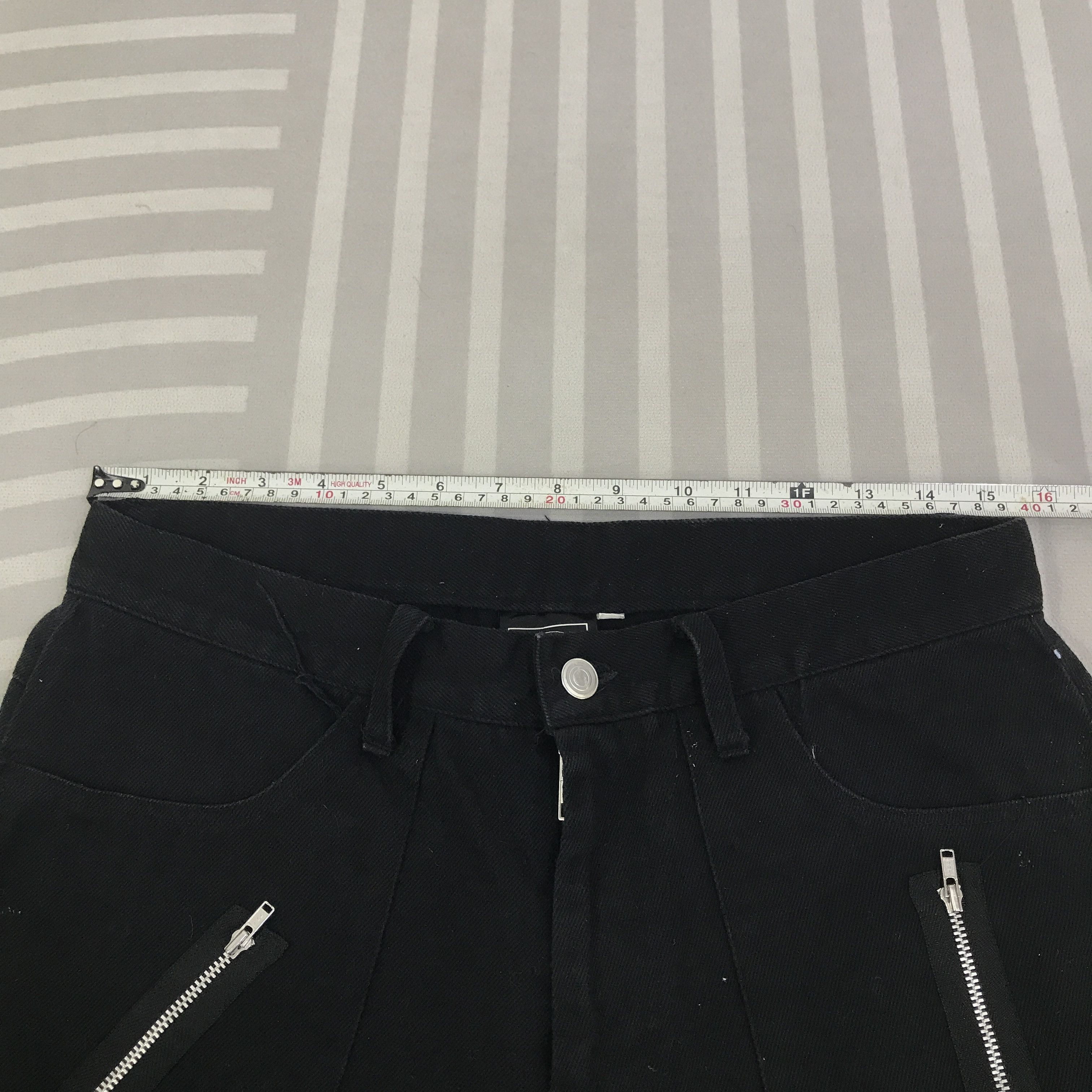 Japanese Brand Punk For Your Unholy Life 666 bondage Jeans Pants K130B15 Size US 32 / EU 48 - 7 Thumbnail