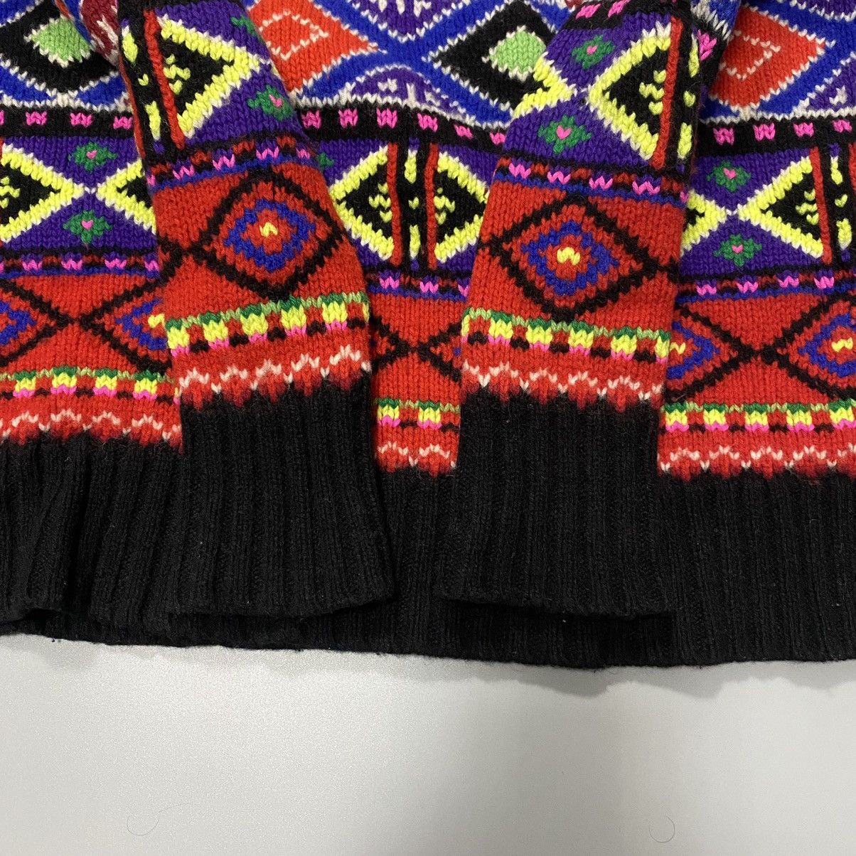 Polo Ralph Lauren Polo Ralph Lauren S Multicolour Wool/Cashmere Blend Sweater Size S / US 4 / IT 40 - 7 Thumbnail