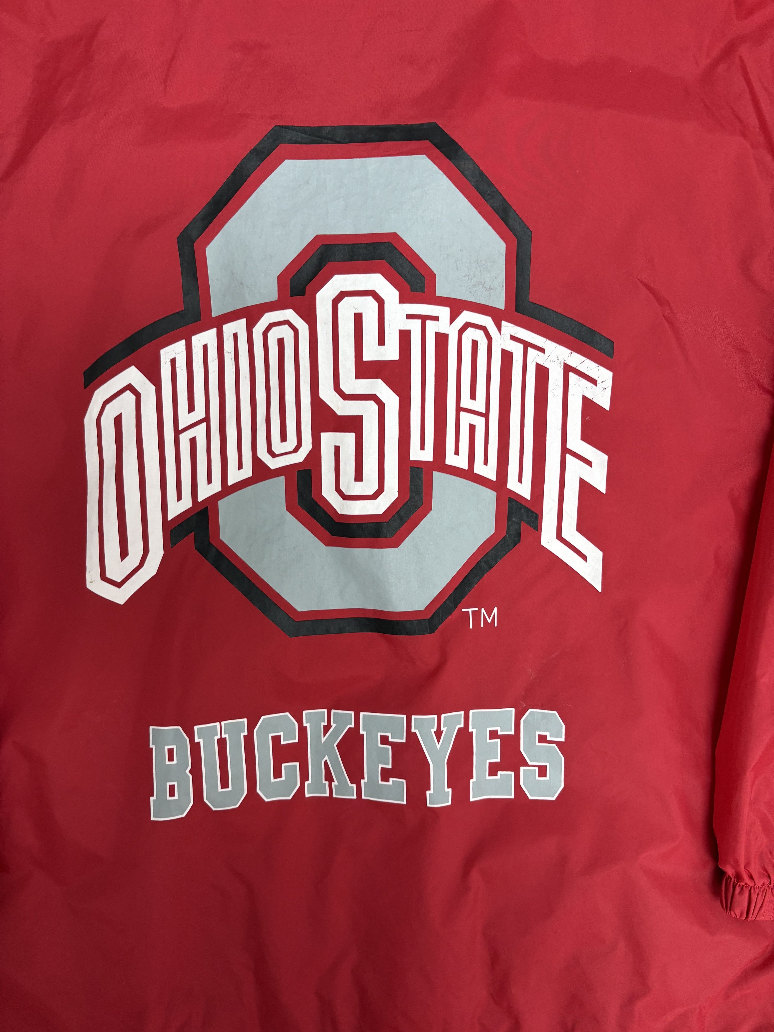 Apex One × Vintage Ohio State Buckeyes Vintage Red Windbreaker Jacket Size US L / EU 52-54 / 3 - 5 Thumbnail