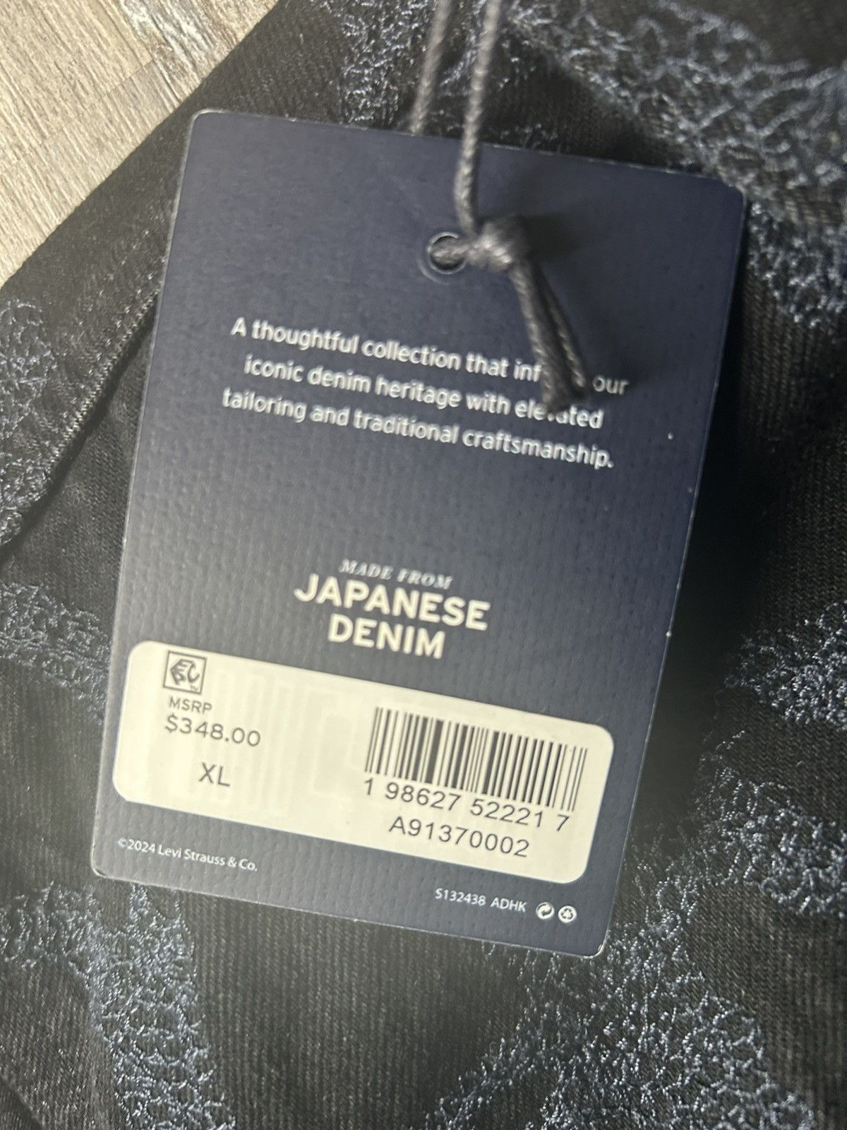 Levi's Levis Blue Tab Type I Jacket Size US XL / EU 56 / 4 - 5 Thumbnail