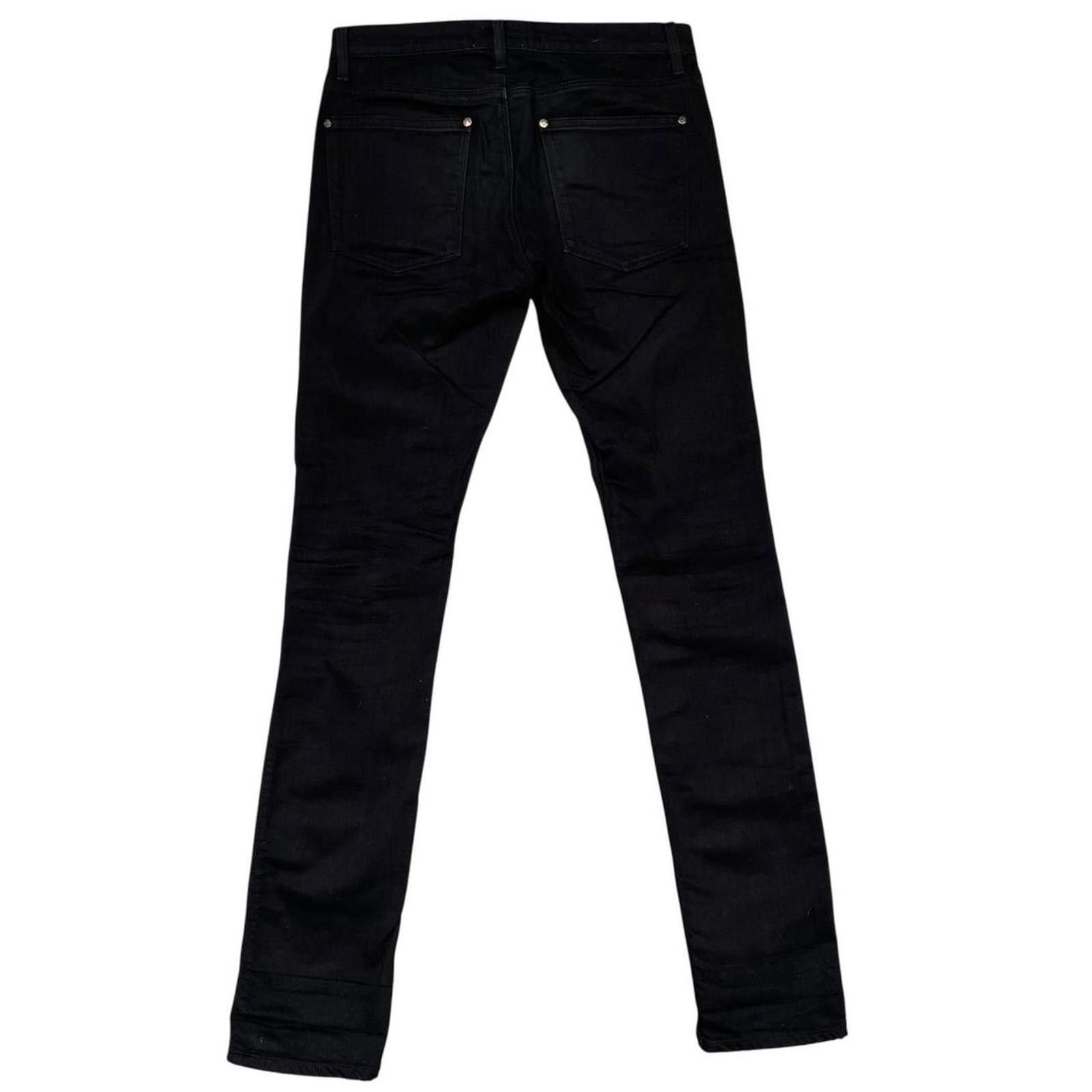 Acne Studios Acne Studios Black Skinny Fit Denim Jeans Size US 32 / EU 48 - 3 Thumbnail