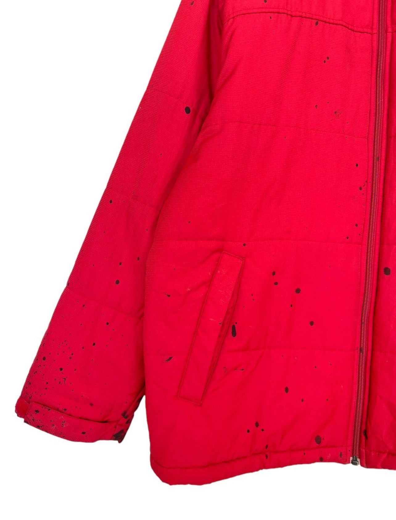 Nike Vintage Nike Down Puffer Distressed Splash Travis Jacket Size US L / EU 52-54 / 3 - 7 Thumbnail