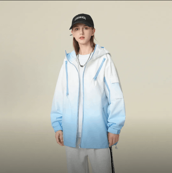 Other P5P5 Zipper Series Waterproof Windbreaker Hoodie Size US L / EU 52-54 / 3 - 6 Thumbnail
