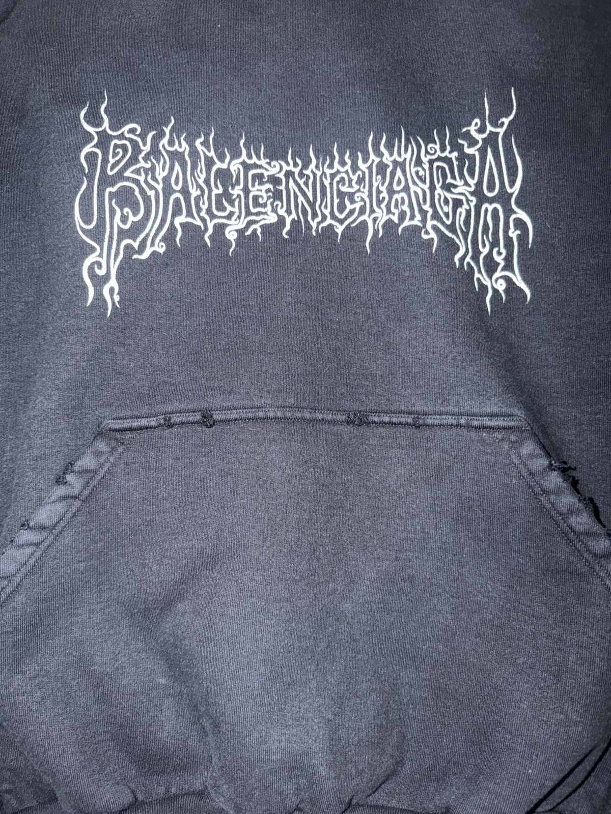 Balenciaga Balenciaga Dark Wave Hoodie Size US S / EU 44-46 / 1 - 3 Thumbnail