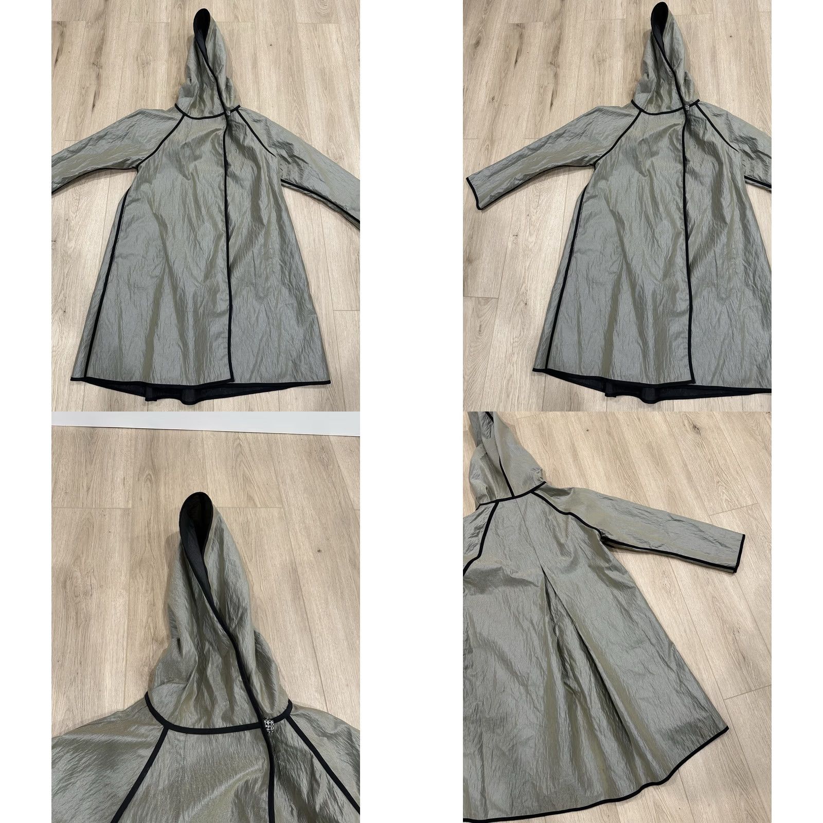 Rains Mycra Pac Reversible Hood Rain Coat Jacket S/M Women’s Coat Size S / US 4 / IT 40 - 9 Thumbnail