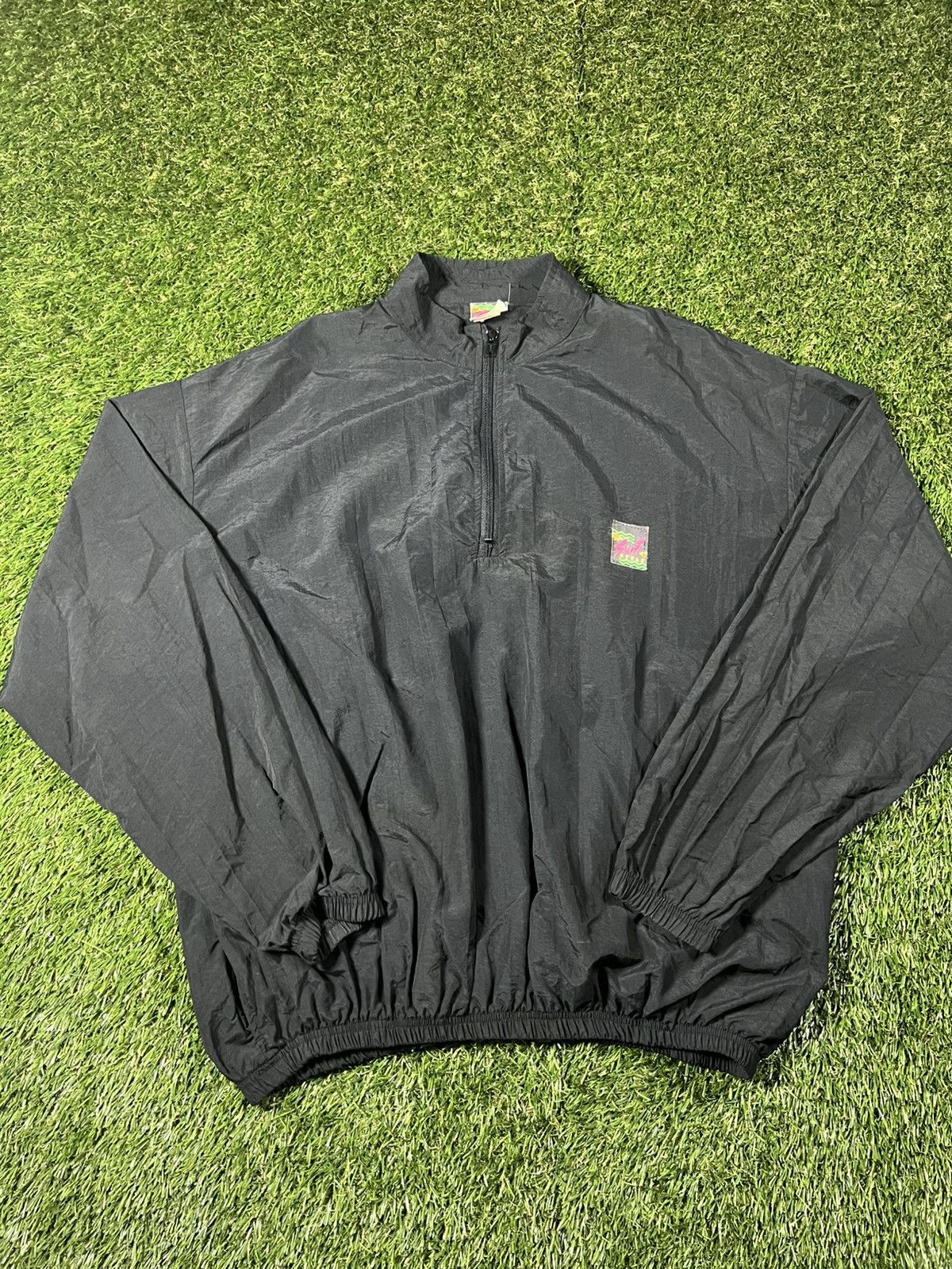 Vintage Vintage 90s Surf Style Essential Pullover Windbreaker Jacket Size US L / EU 52-54 / 3 - 1 Thumbnail