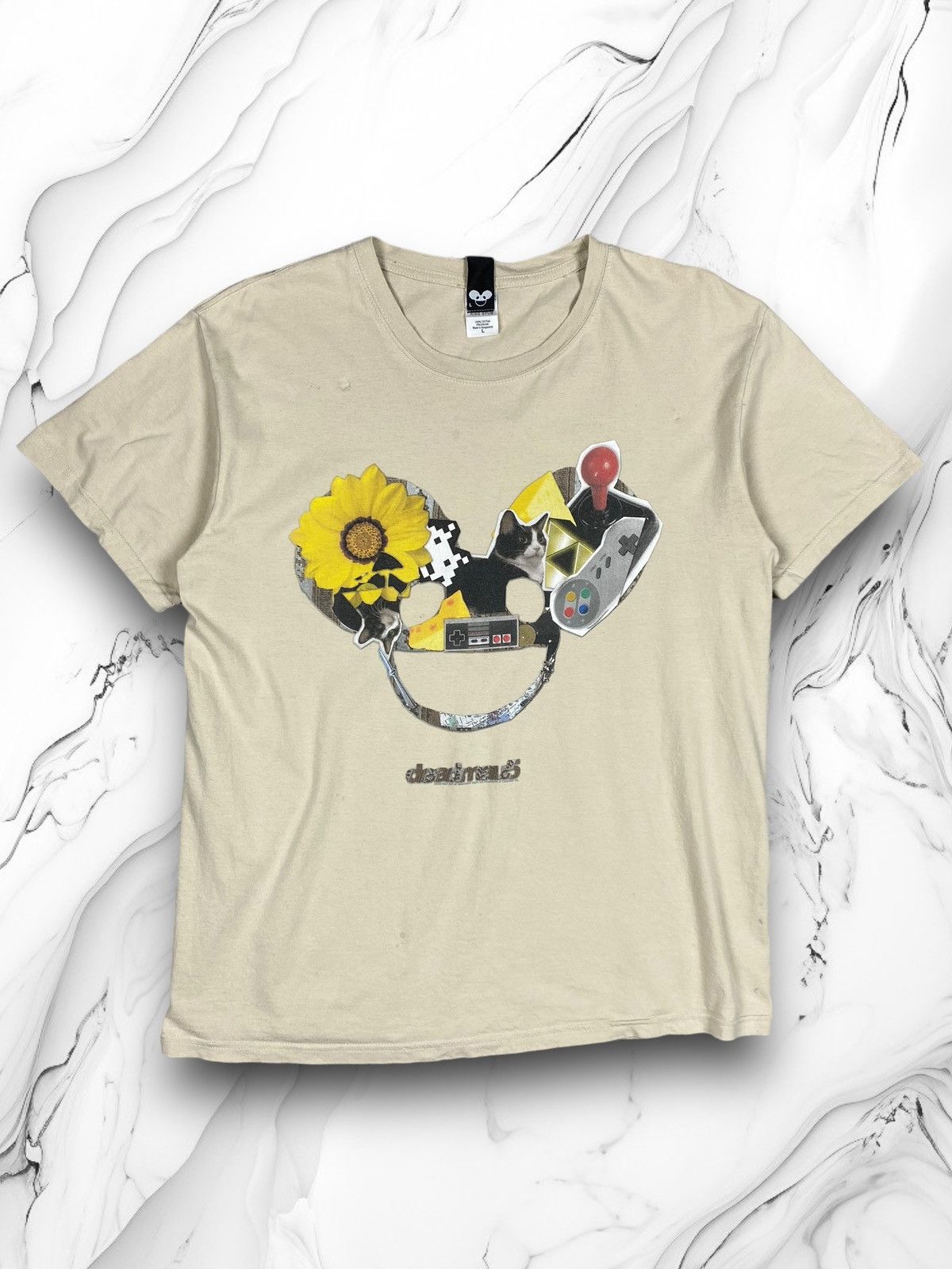 Band Tees × Vintage Deadmou5 DJ y2k Graphic Music Tee T Shirt Size US L / EU 52-54 / 3 - 1 Thumbnail