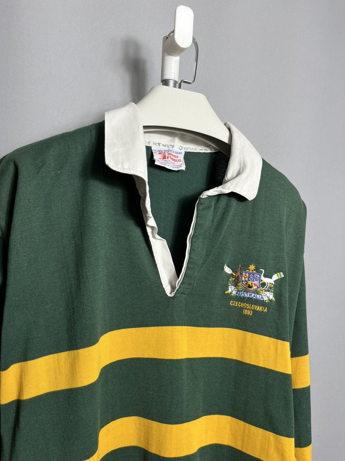 Vintage 1993 Roudnice Czechoslovakia World Champion Australia Rowing Size US L / EU 52-54 / 3 - 2 Thumbnail