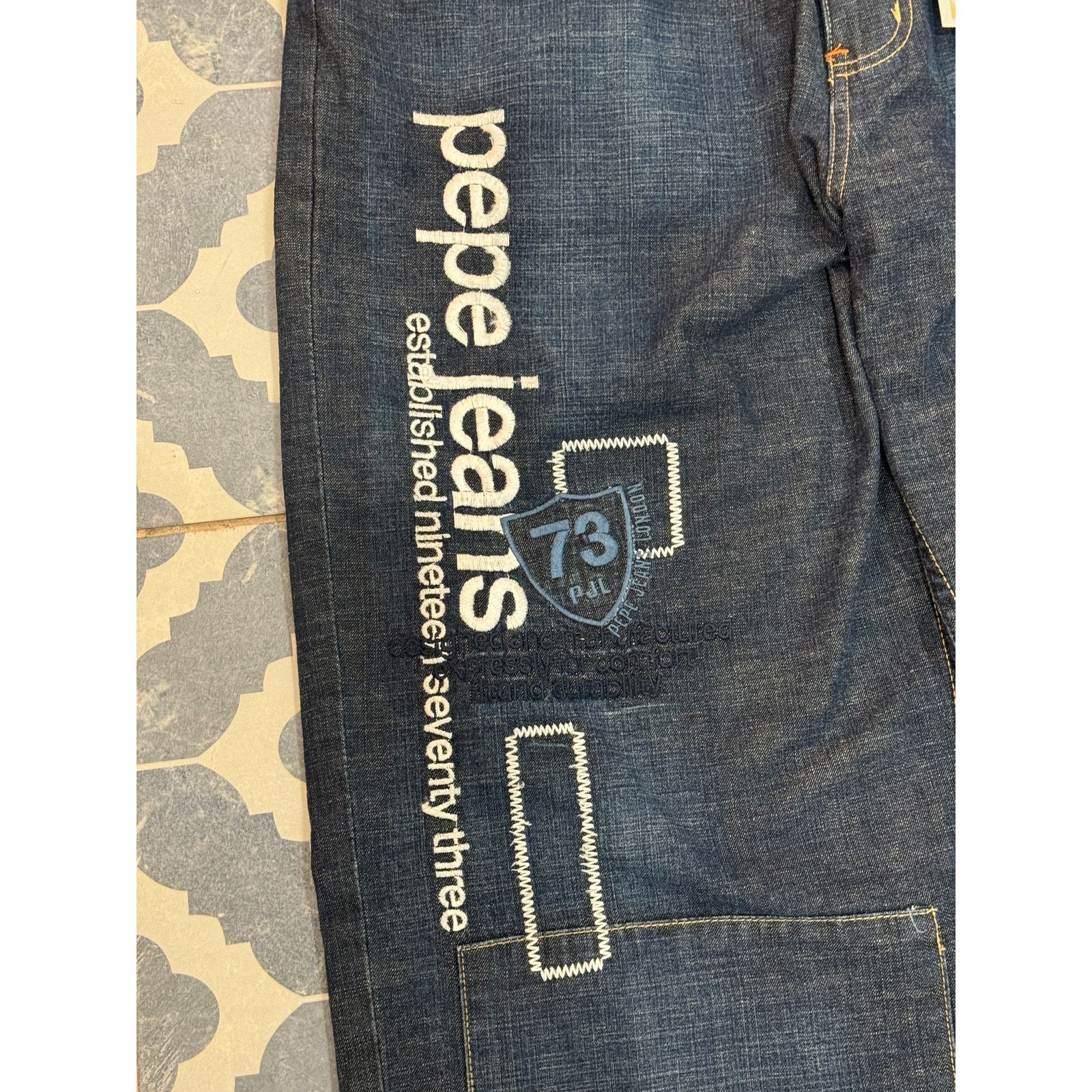 Pepe Jeans *Very Rare* Vintage Pepe Jeans Size US 38 / EU 54 - 3 Thumbnail