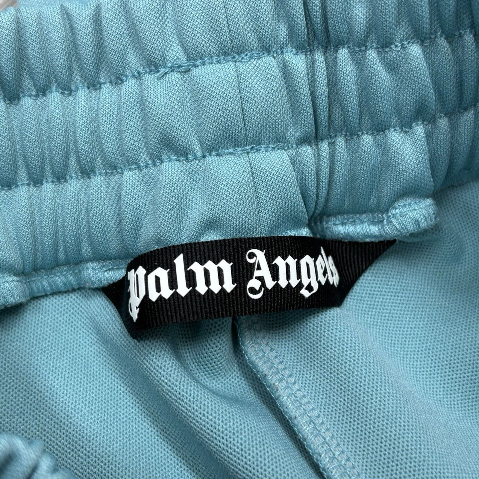 Palm Angels Palm Angels Classic Track Pants ' Light Blue Off White ' Size US 31 - 12 Thumbnail