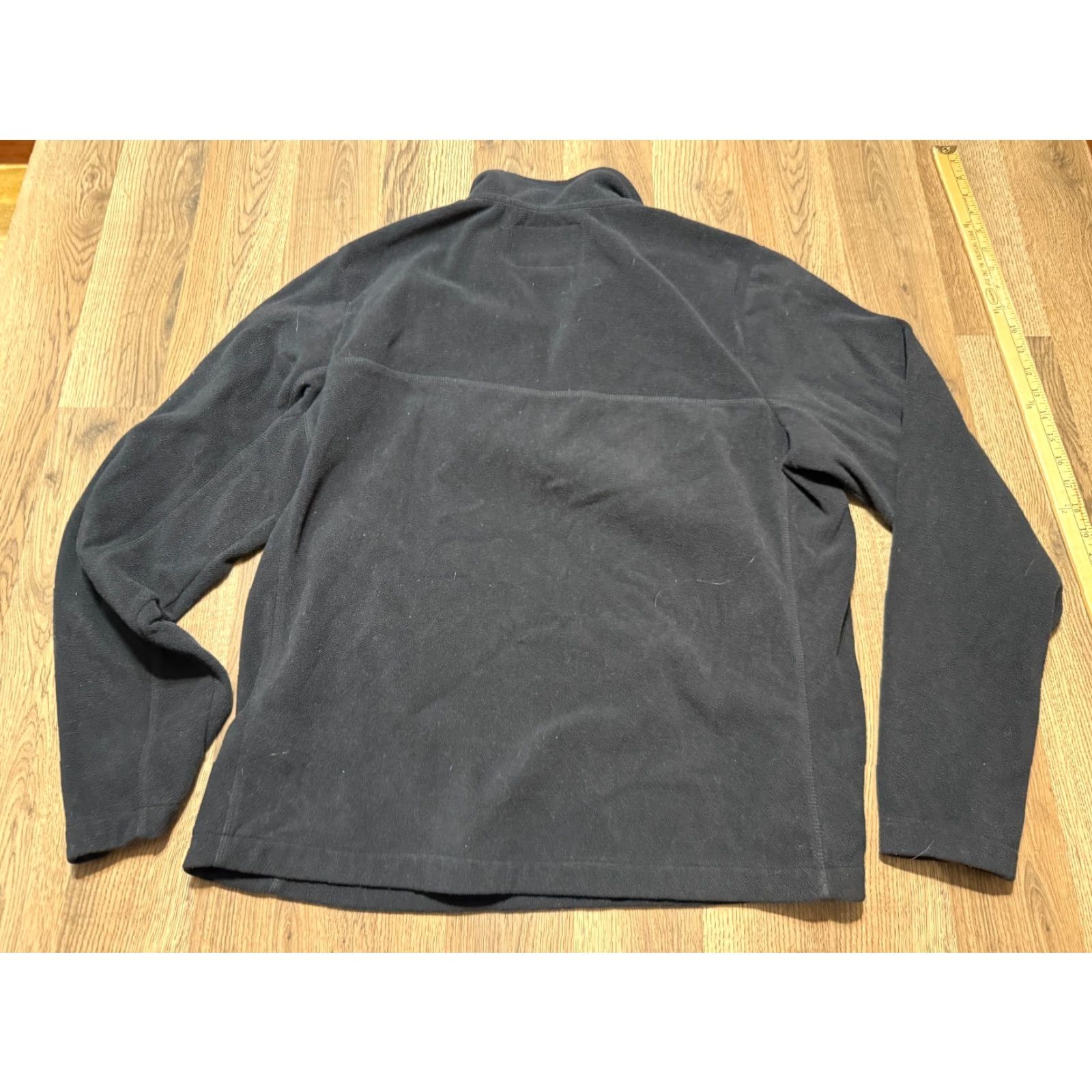Lands' End Lands' End Sweater Mens Size Large Tall Gray Black Quarter Zip Pullover Modern Knit Mock Neck Cardigan Style Jumper Pullover Casual Mens Size US L / EU 52-54 / 3 - 2 Thumbnail