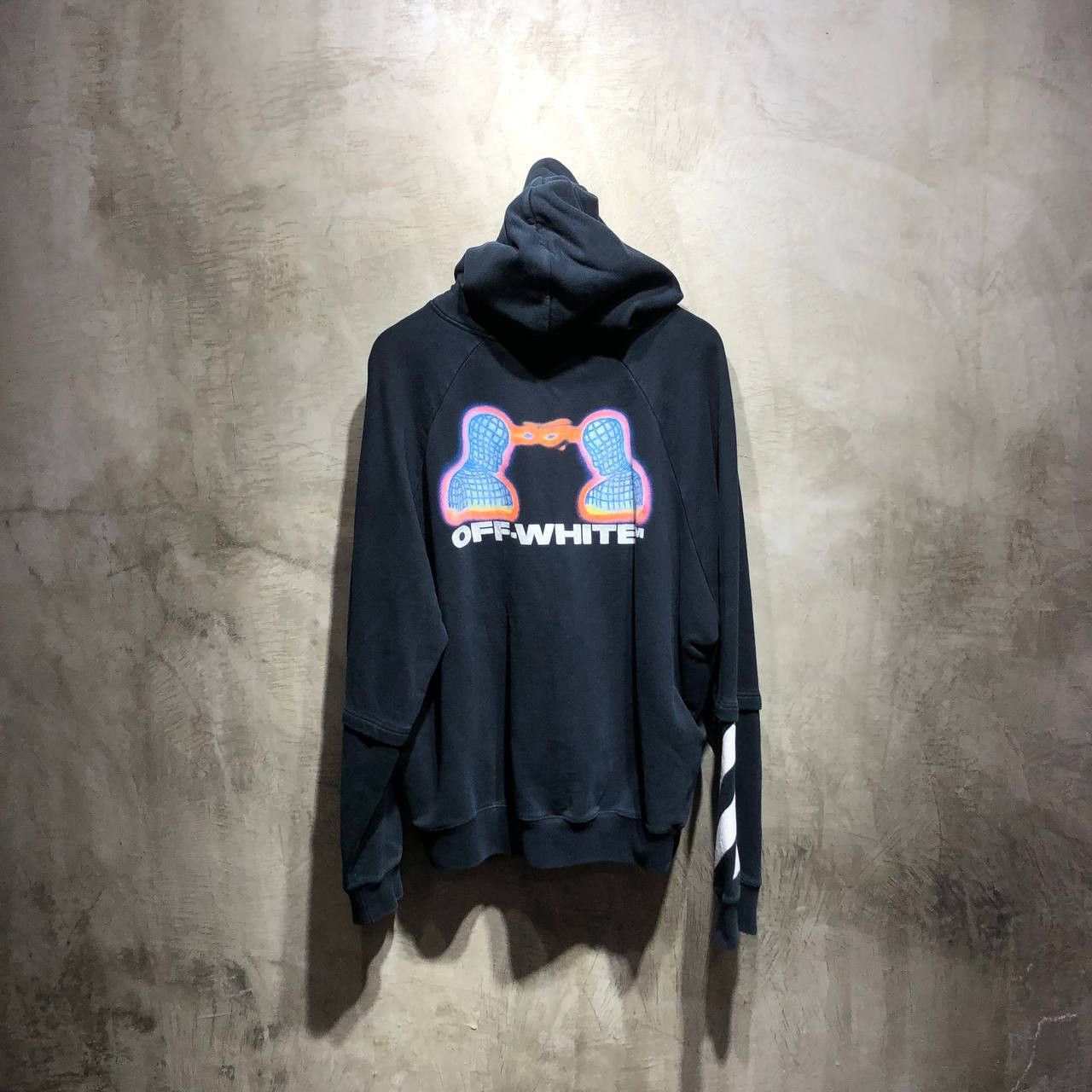 Off-White Off-White Thermo Double Sleeves Hoodie Size US XL / EU 56 / 4 - 1 Thumbnail