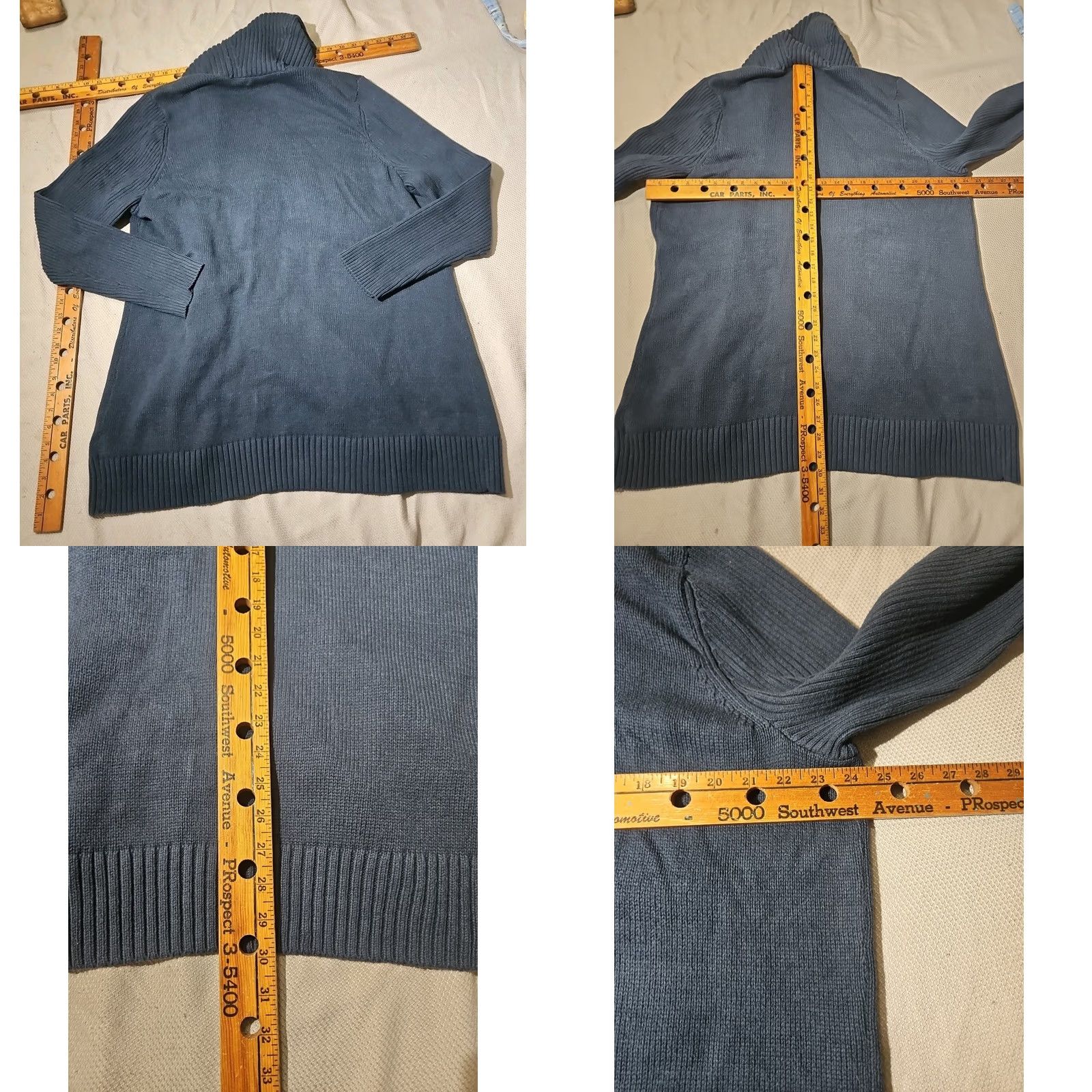 Ralph Lauren VINTAGE Lauren Ralph Lauren Sweater Womens Plus Size 2X Blue Buckle Cardigan Equestrian Size XXL / US 16-18 / IT 52-54 - 8 Thumbnail