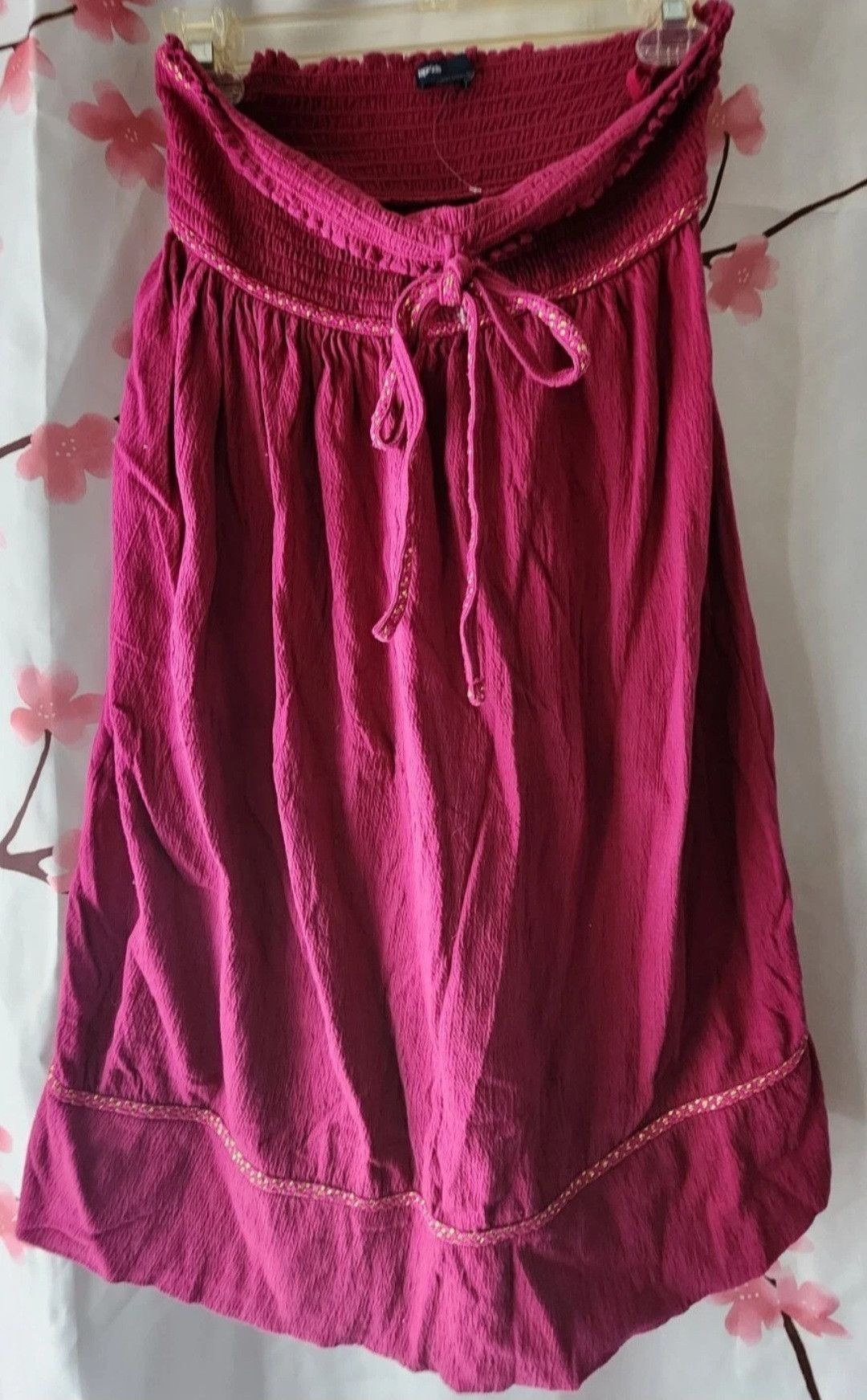 Gap GapKids Girl's Pink Gold Halter Strapless Dress XXL (14-16) Size XXS / US 00 / IT 34 - 1 Thumbnail