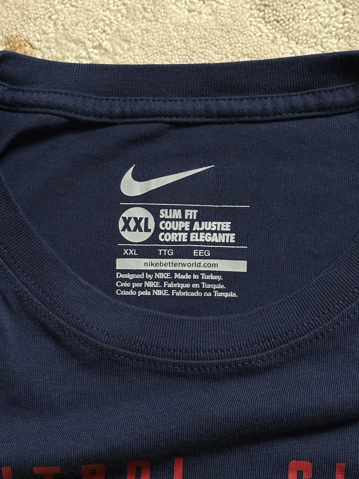Nike NIKE FCB Futbol Club Barcelona Tee Size US XXL / EU 58 / 5 - 4 Thumbnail