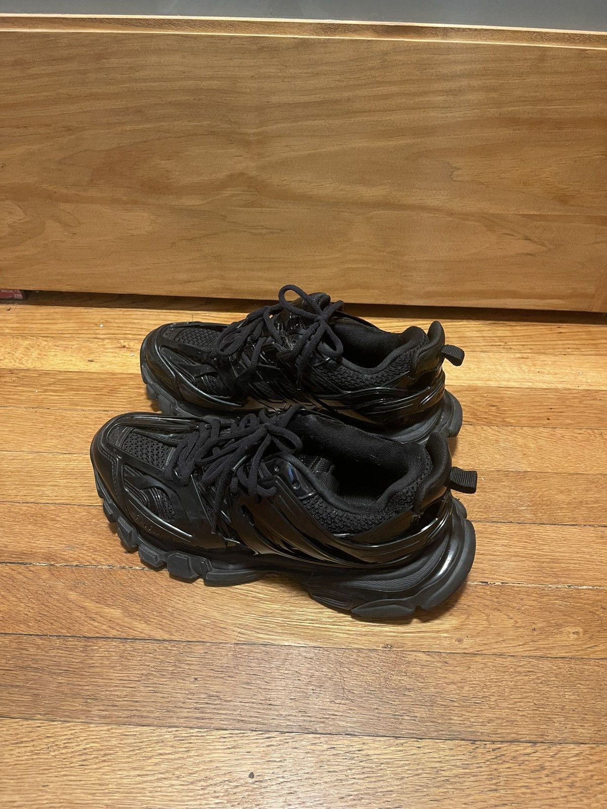 Balenciaga Balenciaga Track “Black Pattened” Size US 9.5 / EU 42-43 - 1 Thumbnail