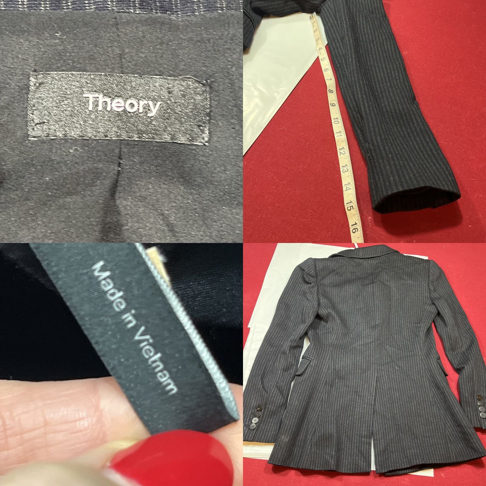 Theory Theory Blazer Shirt Women Size XS / US 0-2 / IT 36-38 - 9 Thumbnail