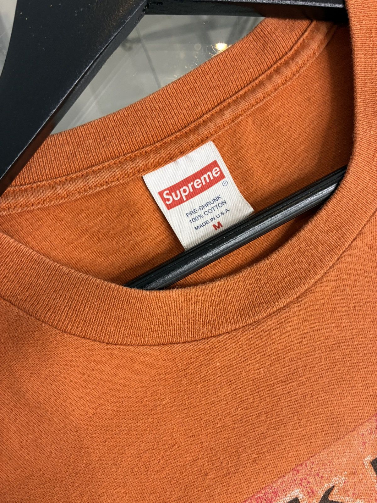 Supreme Supreme Black Moon Orange Tee Size US M / EU 48-50 / 2 - 2 Thumbnail