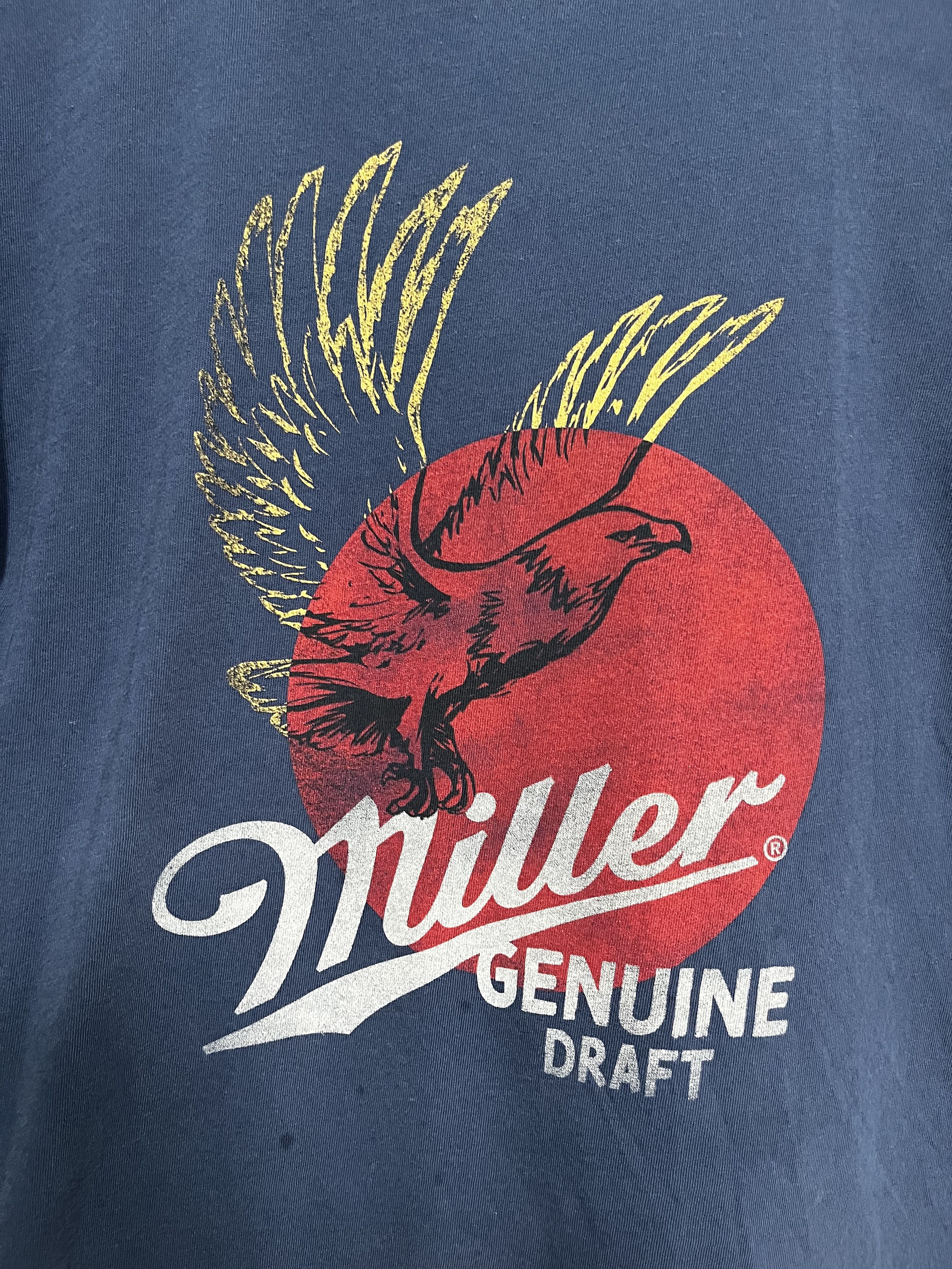 Lucky Brand Lucky Brand x Miller Draft Eagle Tee - Navy (L) Size US L / EU 52-54 / 3 - 2 Thumbnail