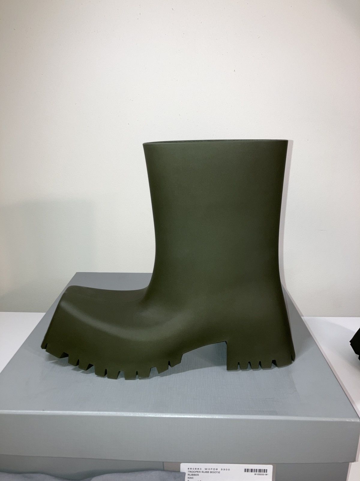 Balenciaga Trooper Rubber Boots Like New Size US 10 / EU 43 - 8 Thumbnail