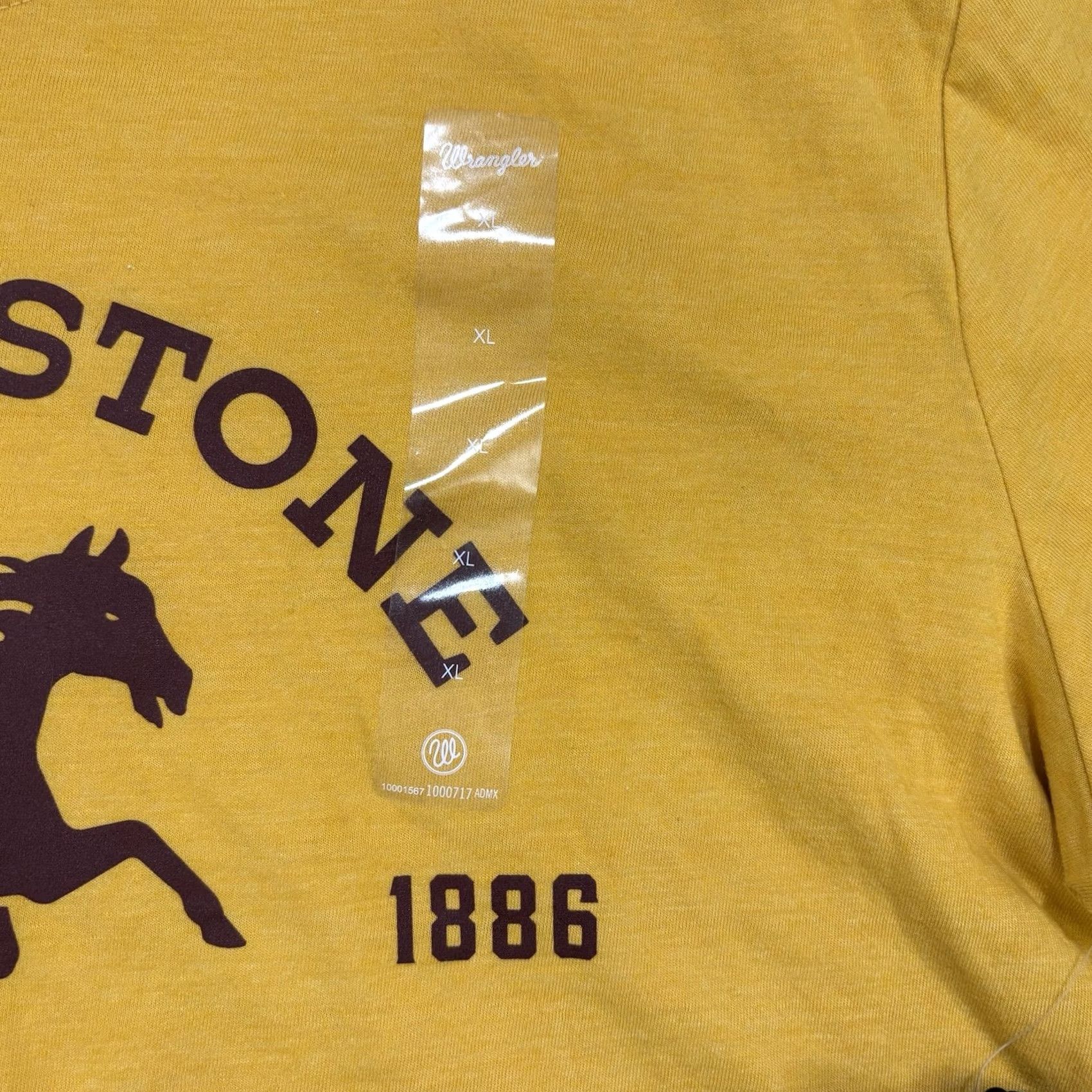 Wrangler VINTAGE Wrangler Yellowstone T-Shirt Wool? Size XL / US 12-14 / IT 48-50 - 3 Thumbnail