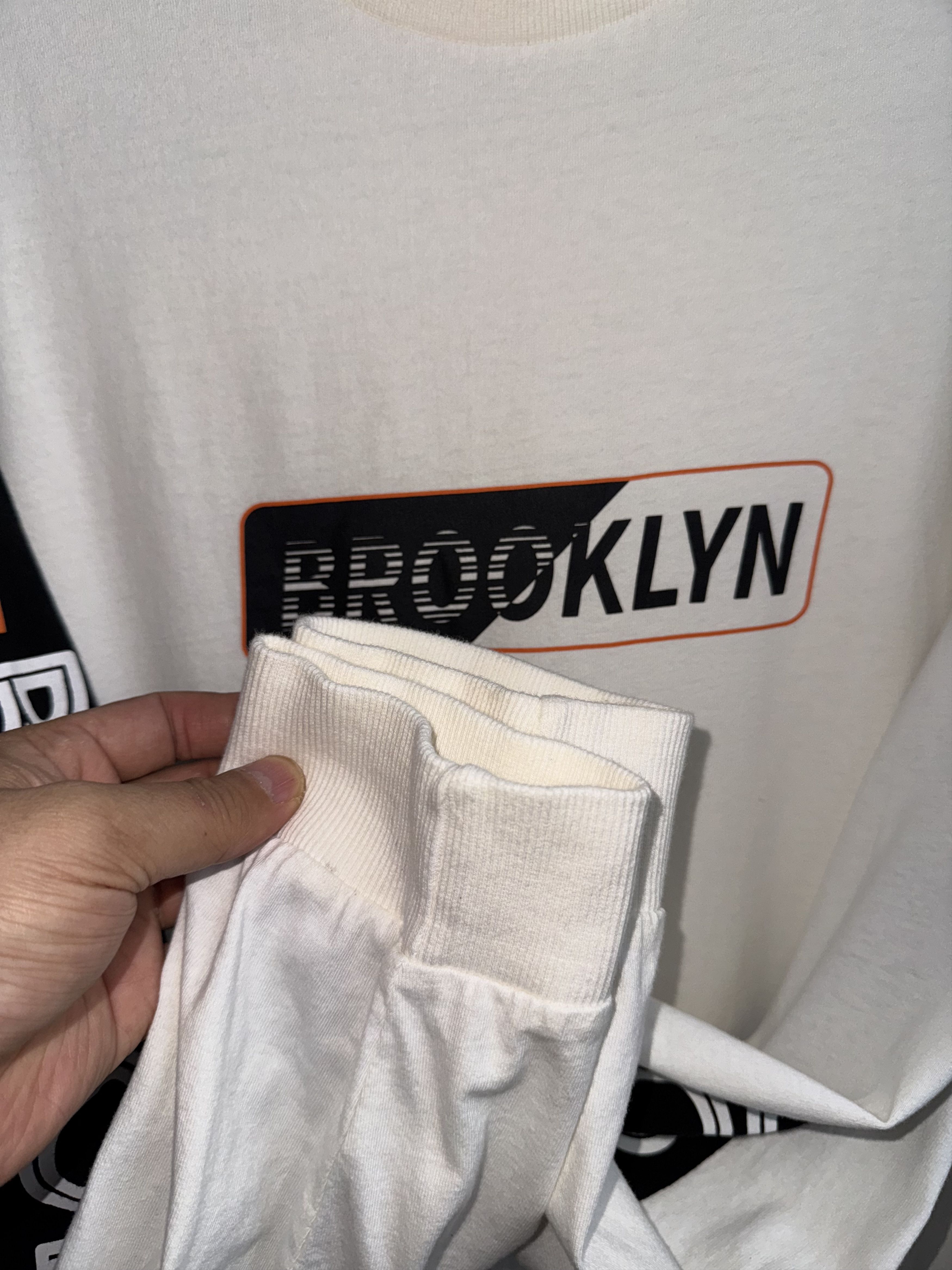 Brooklyn Cloth × Brooklyn Clothing Brooklyn Spellout Longsleeve Shirt Size US XL / EU 56 / 4 - 3 Thumbnail