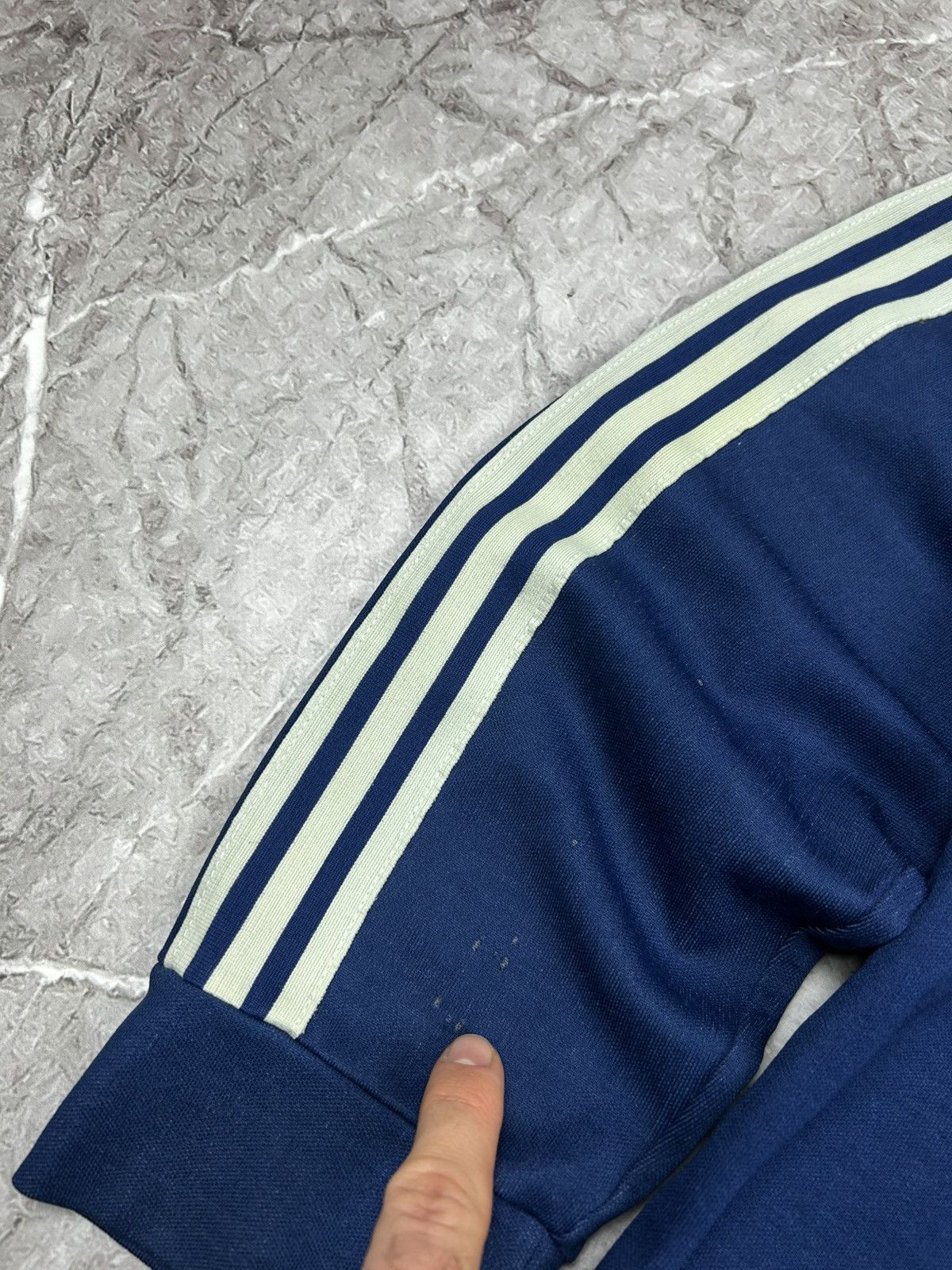 Adidas Adidas trefoil 1970s full striped zip-up track jacket Size US L / EU 52-54 / 3 - 5 Thumbnail
