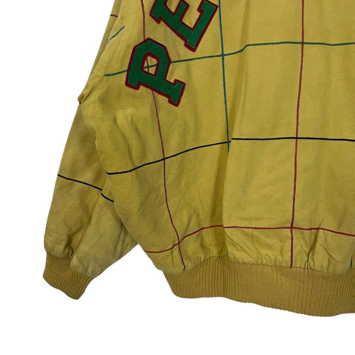 PERSON'S Vintage 90s Person Spellout Big Logo Bomber Jacket Size US XXL / EU 58 / 5 - 3 Thumbnail