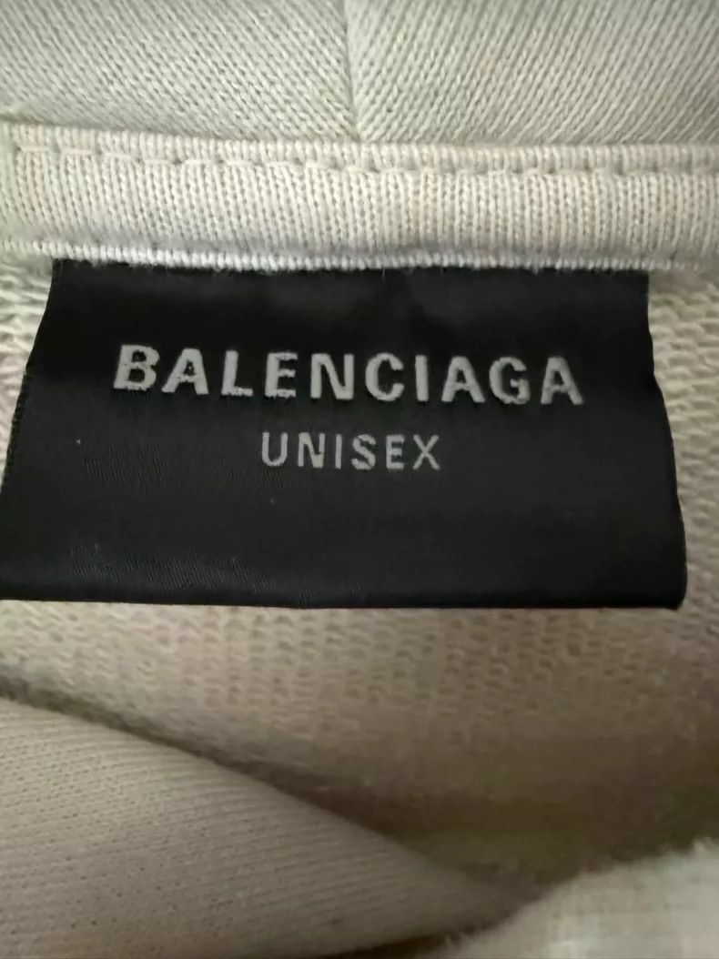 Balenciaga Balenciaga 3xl Hoodie Beige Hem Design Size US S / EU 44-46 / 1 - 3 Thumbnail