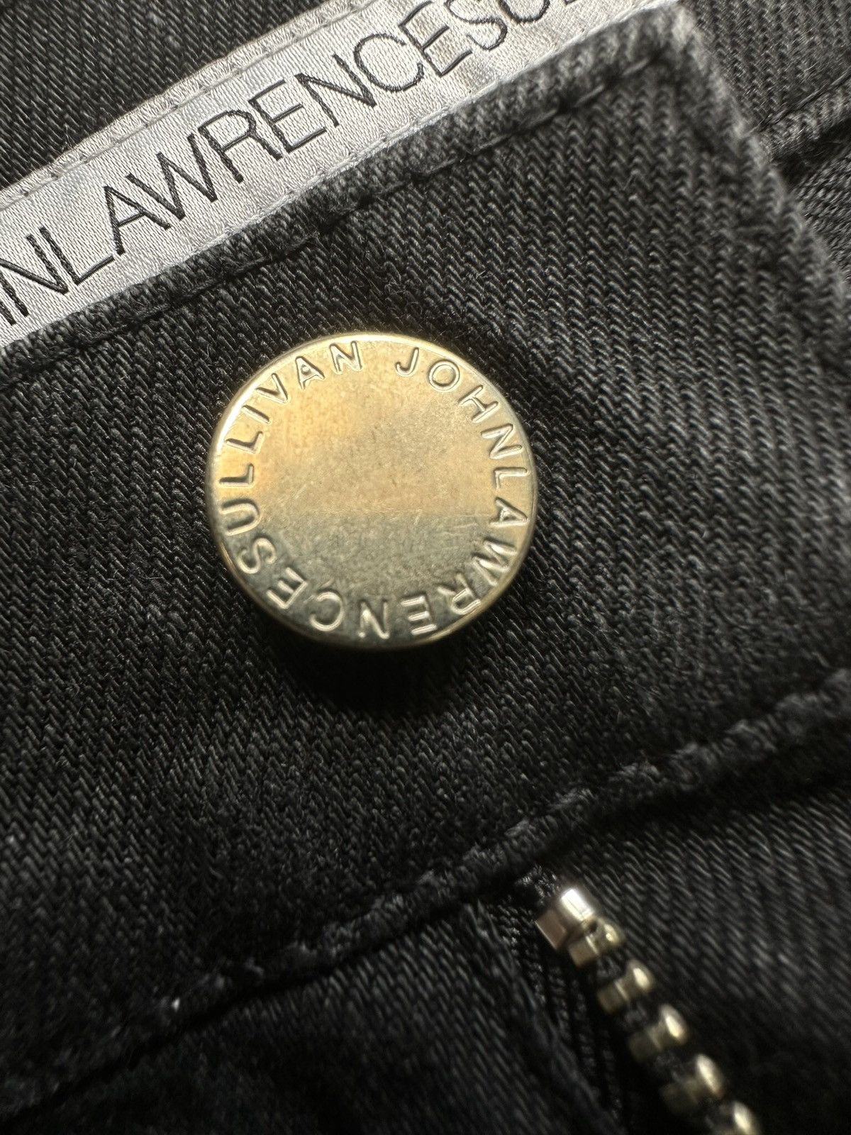 JOHN LAWRENCE SULLIVAN A/W 2010 - John Lawrence Sullivan slim black denim Size US 29 - 23 Thumbnail