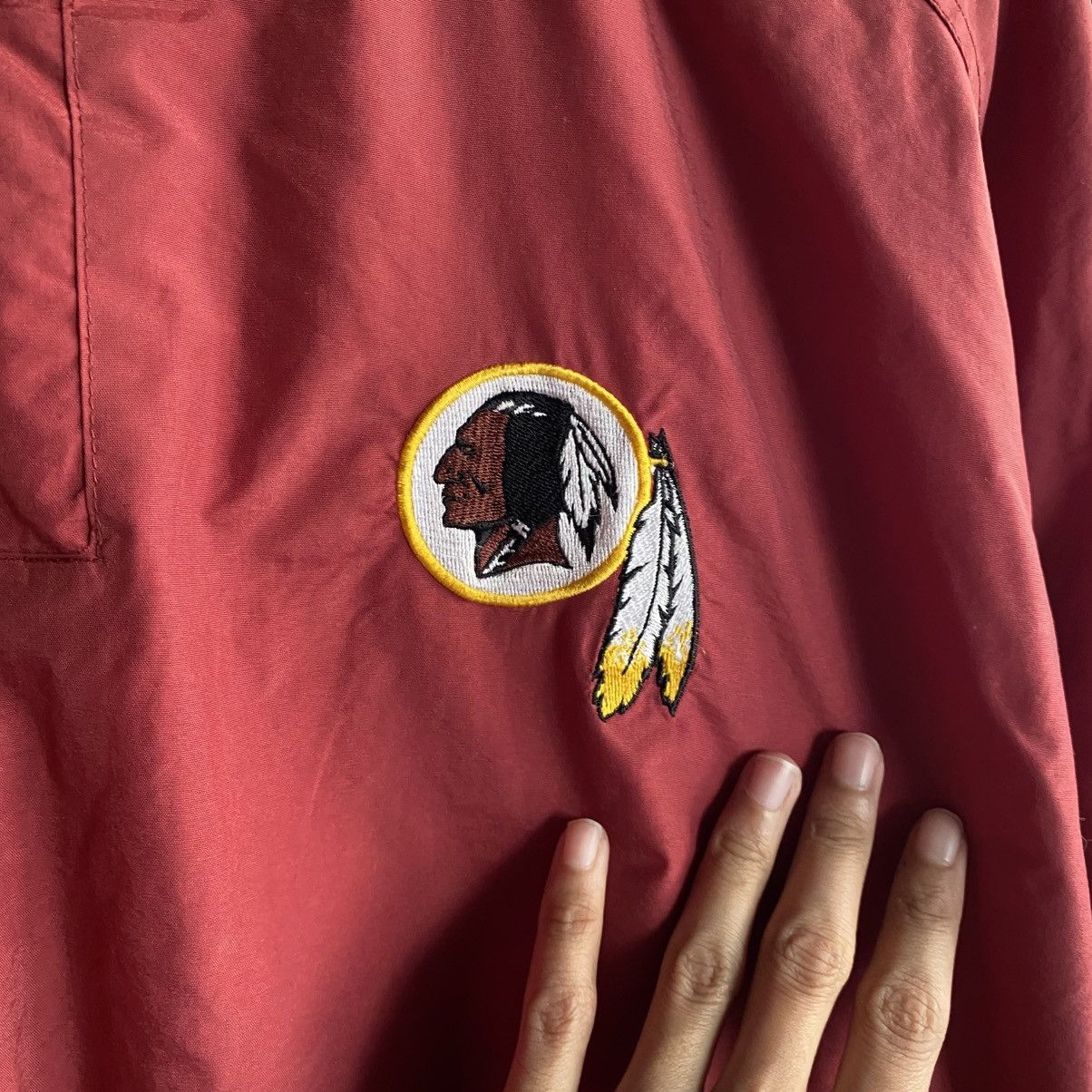 Starter Vintage Starter Pro Line Washington Redskins Pullover Jacket Size US L / EU 52-54 / 3 - 6 Thumbnail