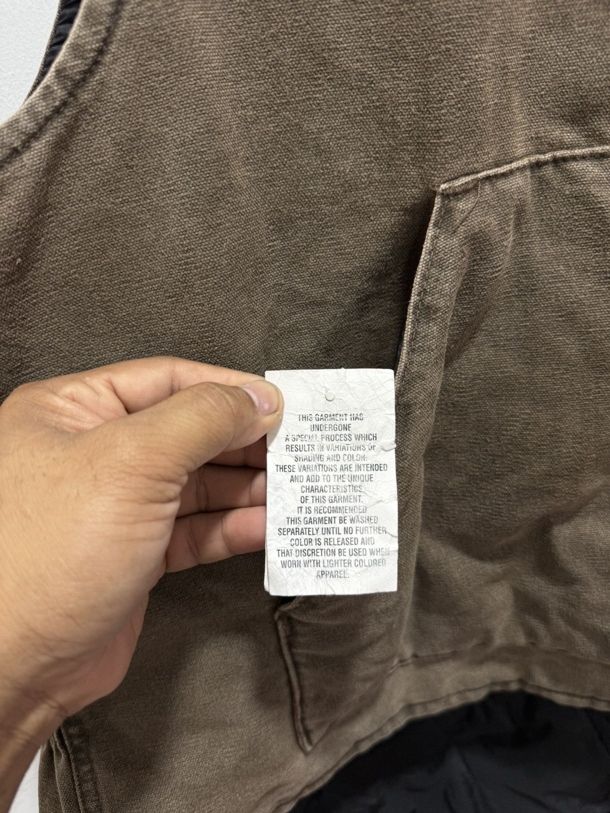 Carhartt VINTAGE CARHARTT BLEACH OUT VEST JACKET Size US XXL / EU 58 / 5 - 16 Thumbnail