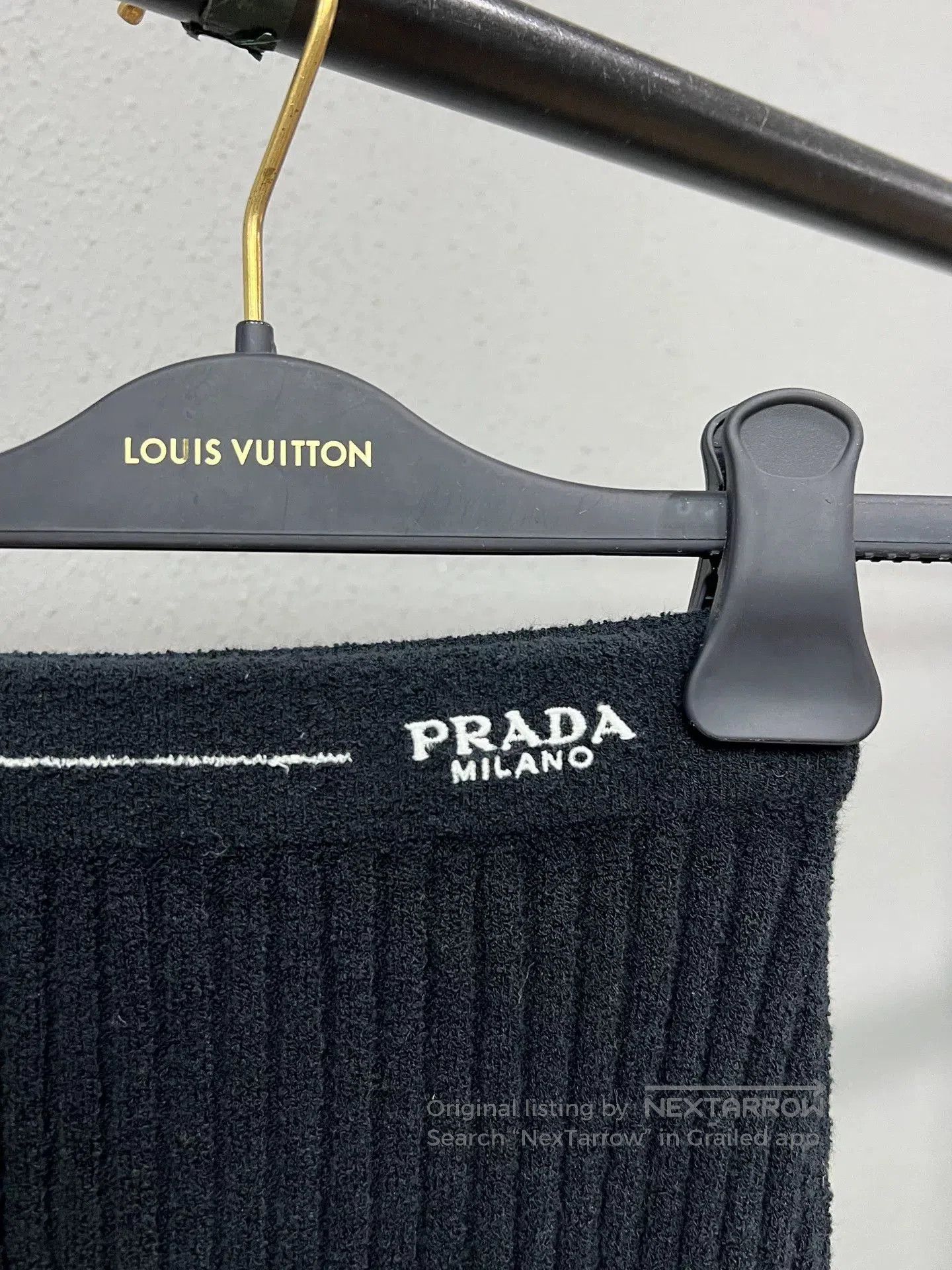 Prada Prada Ribbed Knit Skirt Size 36. Size 35" - 3 Thumbnail