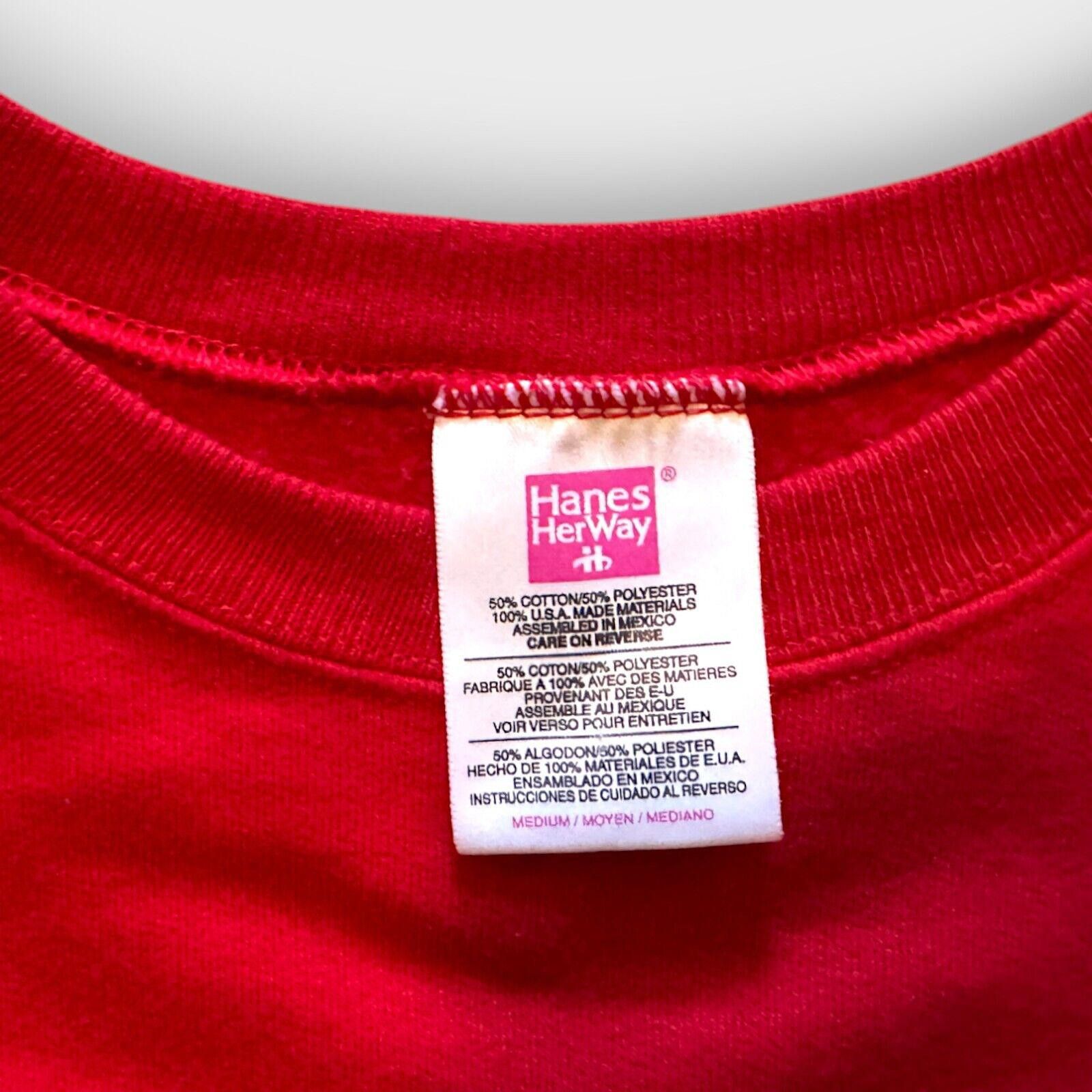 Hanes Vintage 90s Pullover Christmas Sweatshirt Hanes Santa Size M / US 6-8 / IT 42-44 - 7 Thumbnail