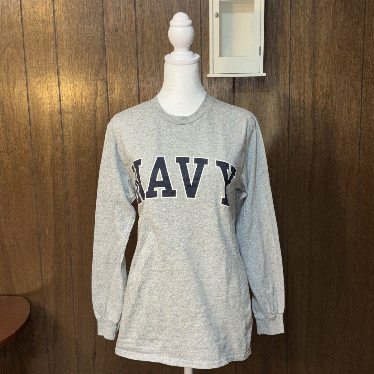 Other Vintage MV Sport Navy Long Sleeve T-Shirt Womens S Gray Size S / US 4 / IT 40 - 5 Thumbnail