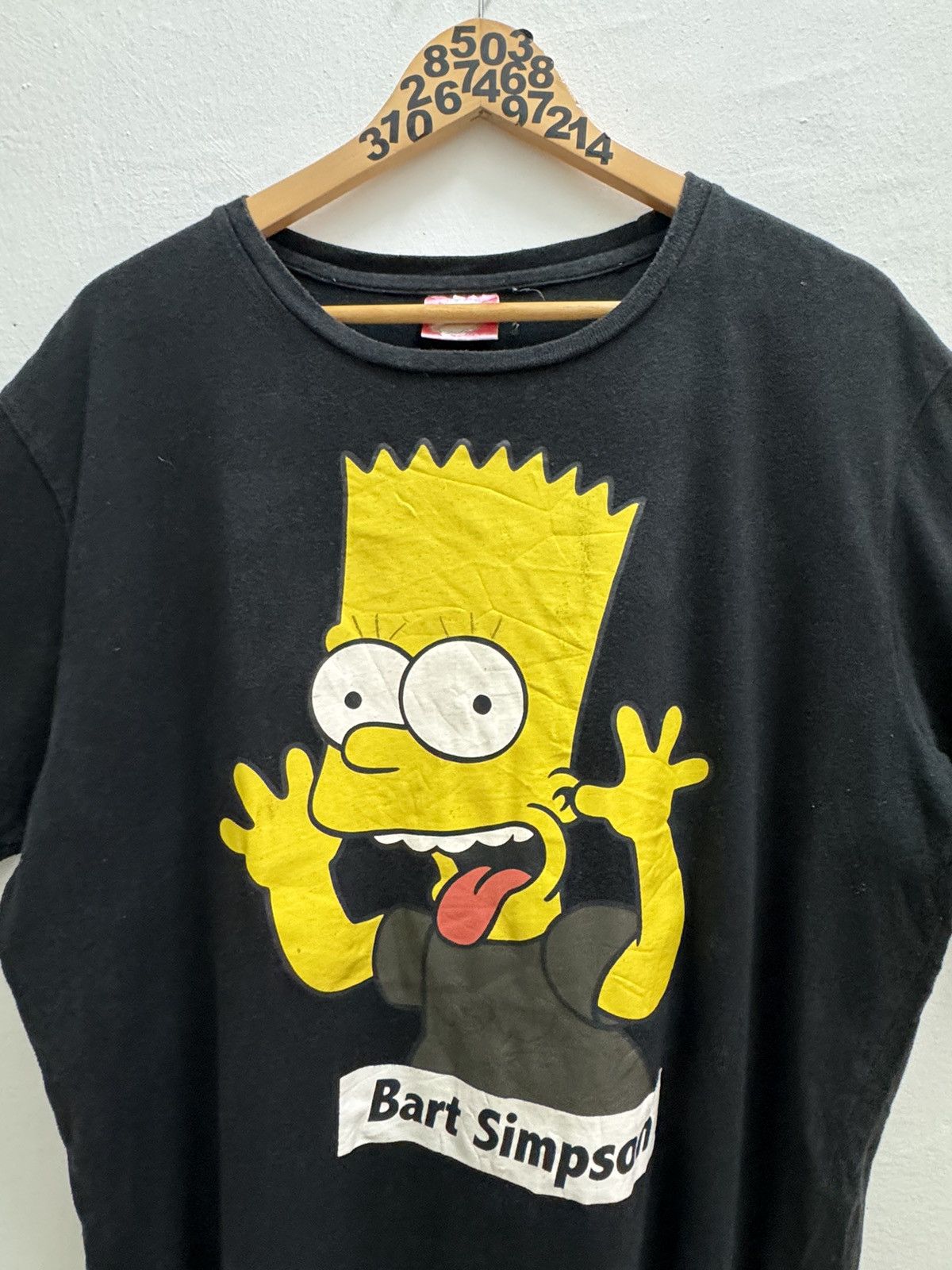 The Simpsons VINTAGE BART SIMPSONS BIG LOGO TEE Size US XL / EU 56 / 4 - 4 Thumbnail