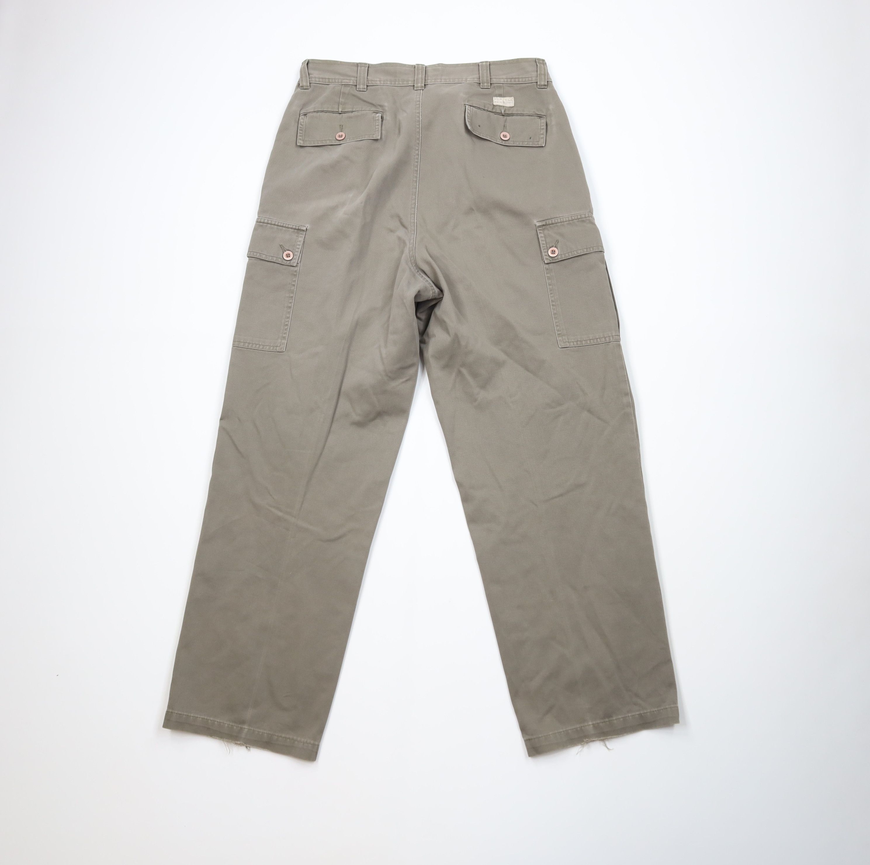 Ralph Lauren Vintage 90s Ralph Lauren Wide Leg Tarpoon Cargo Pants Cotton Size US 34 / EU 50 - 10 Thumbnail