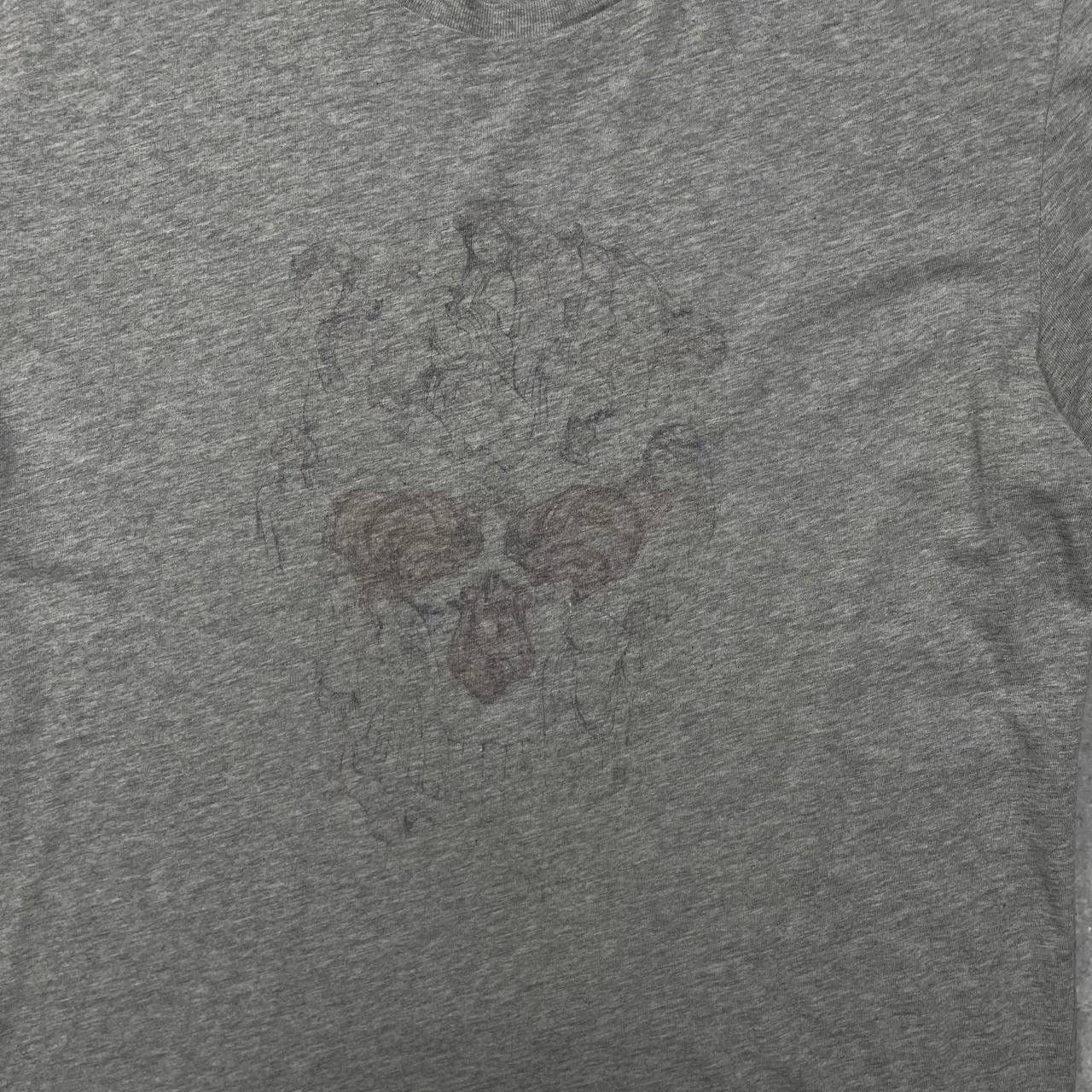 Alexander McQueen Alexander McQueen Skull 2013 T Shirt Gray Size M Size US M / EU 48-50 / 2 - 2 Thumbnail