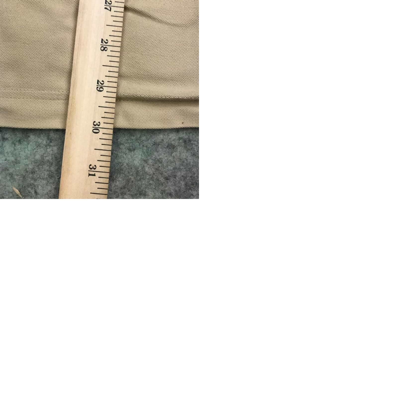 Izod IZOD Shirt Mens Extra Large Polo Golf Casual Business Pima Cotton Tan Size US XL / EU 56 / 4 - 9 Thumbnail