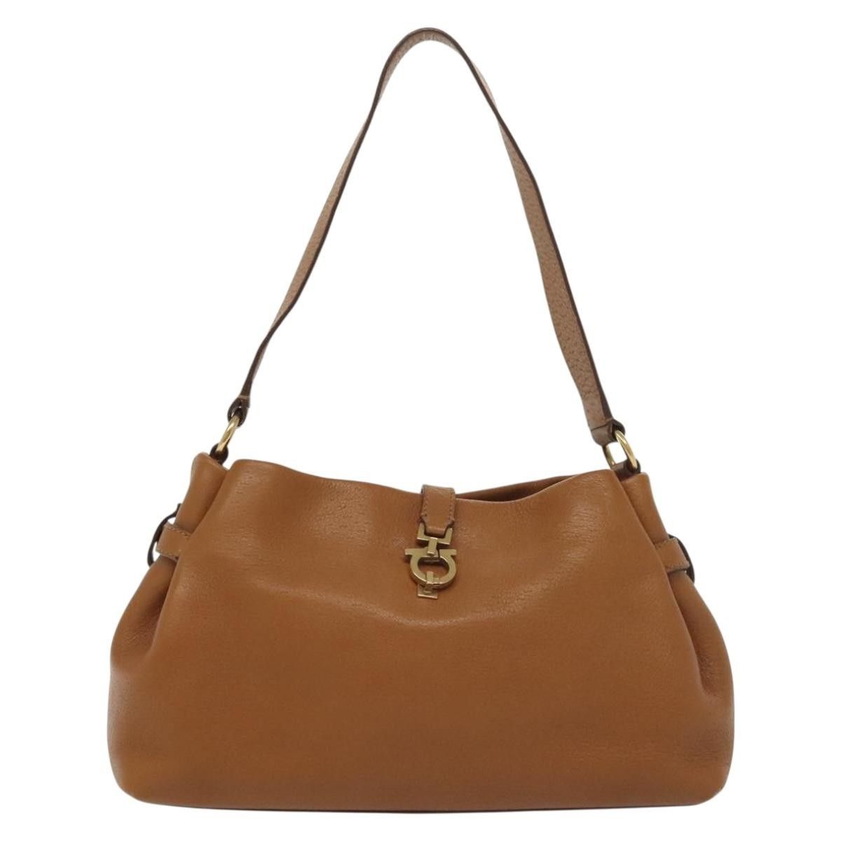 Salvatore Ferragamo Salvatore Ferragamo Gancini Shoulder Bag Leather Size ONE SIZE - 1 Thumbnail