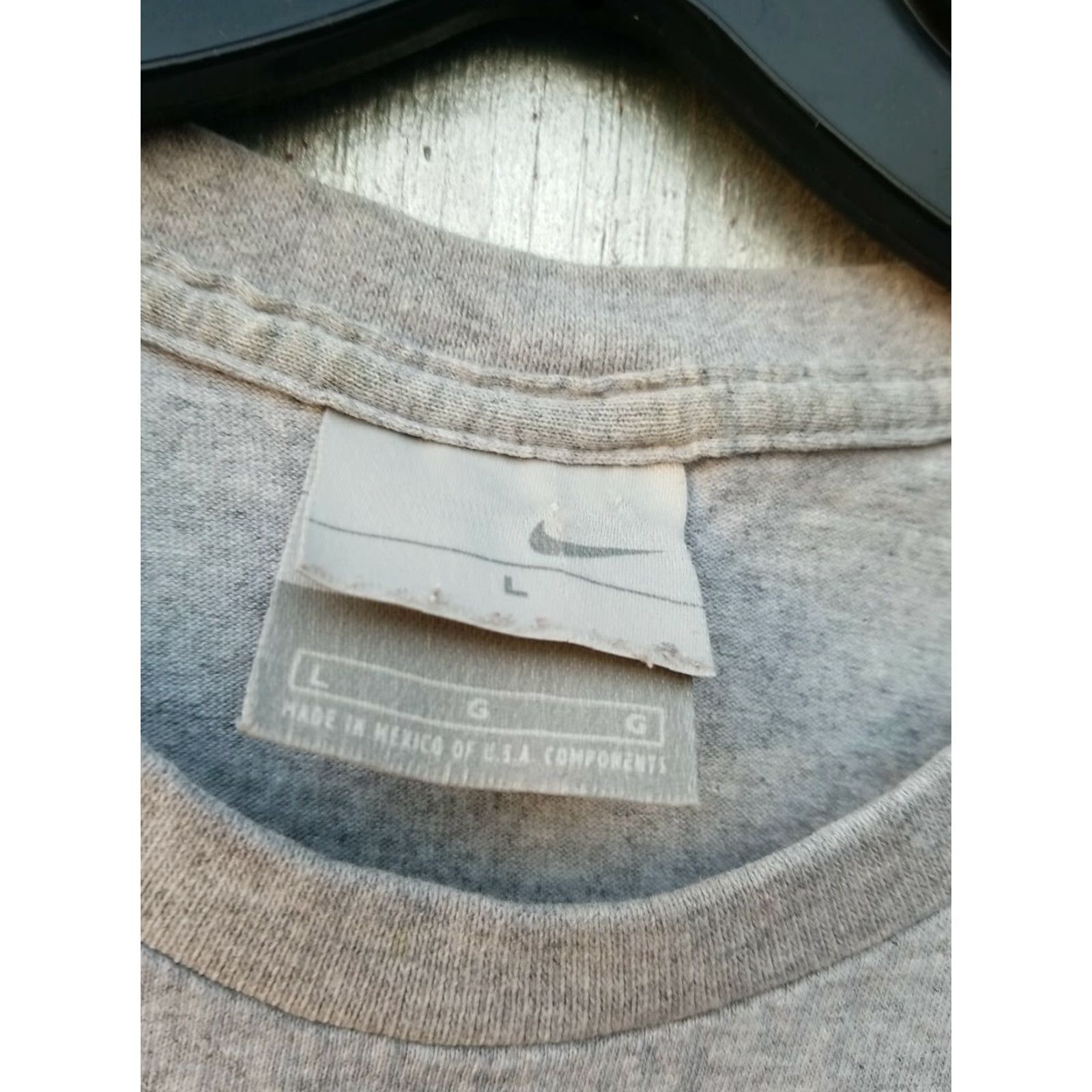 Nike VINTAGE Nike Soccer Shirt Adult Large Gray Festival 2002 Dallas Texas Fall Mens L Size US L / EU 52-54 / 3 - 2 Thumbnail
